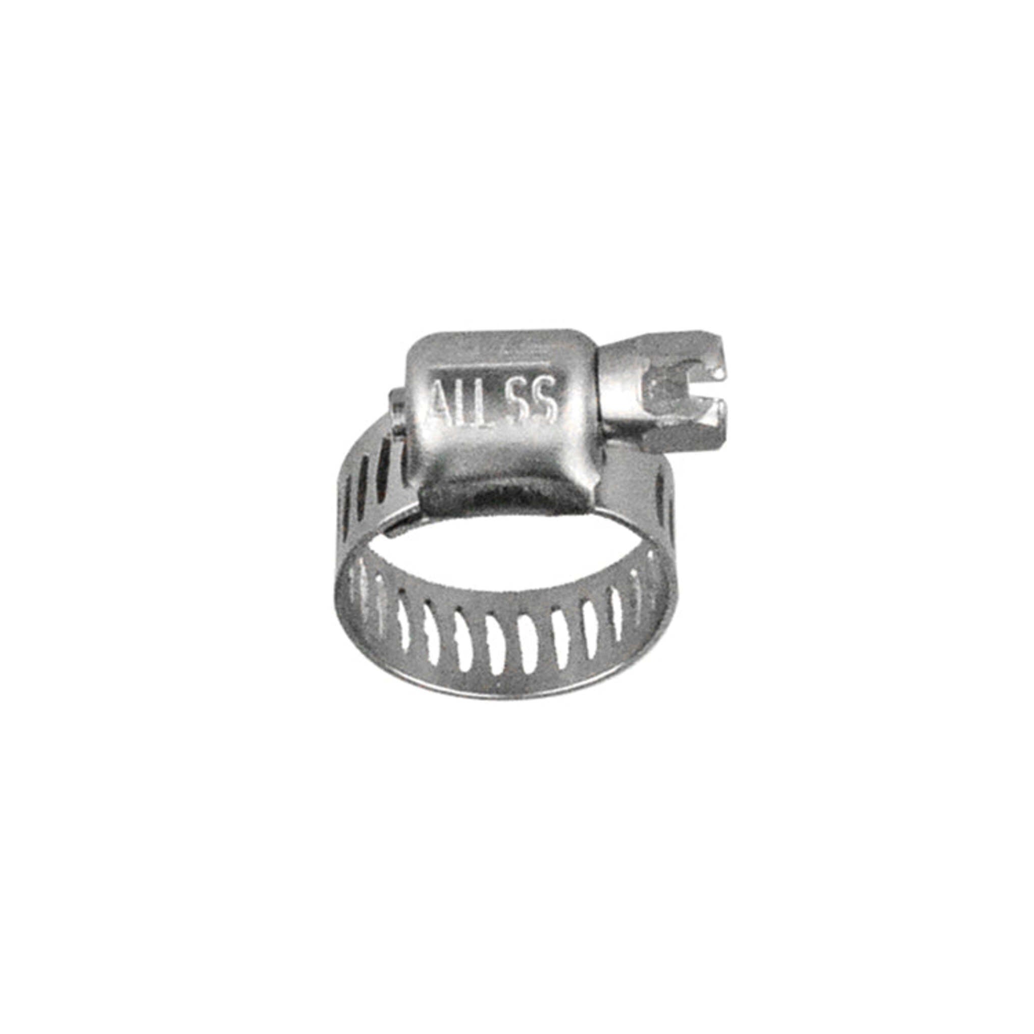 Micro Stainless Steel Hose Clamps | Gear Clamp Style | 10 Pack Hose and Fittings - Cleanflow