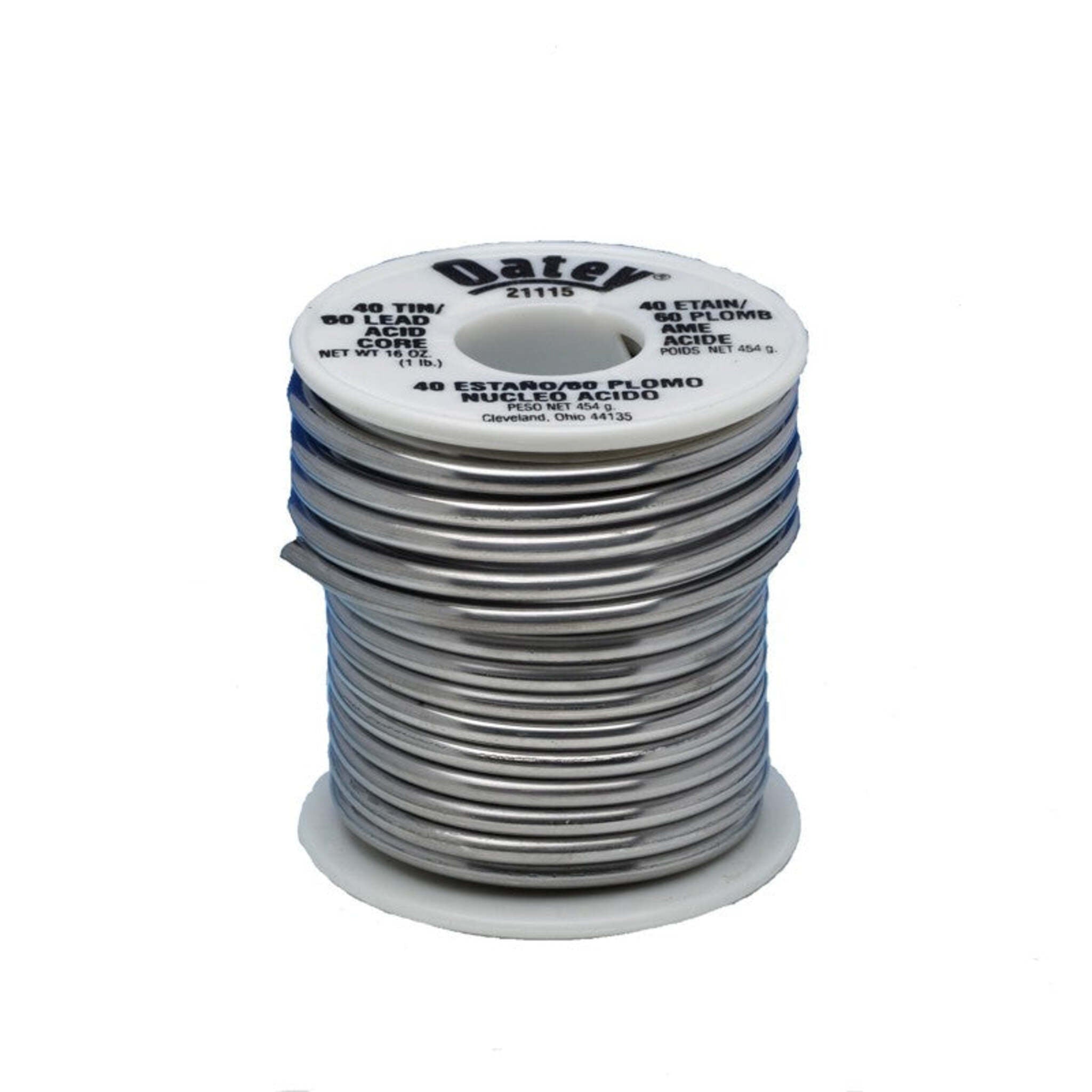 Oatey® 40/60 Acid Core Wire Solder - 1 Lb