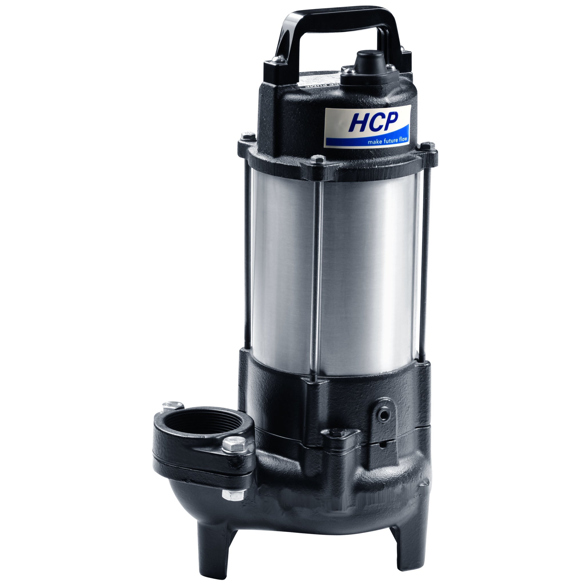 HCP Model F-05U 2" Submersible Effluent Pump | 1/2 HP | 120V | 70 GPM | Durable, Efficient for Effluent Pumping, Low-Pressure Sewer, and Dewatering