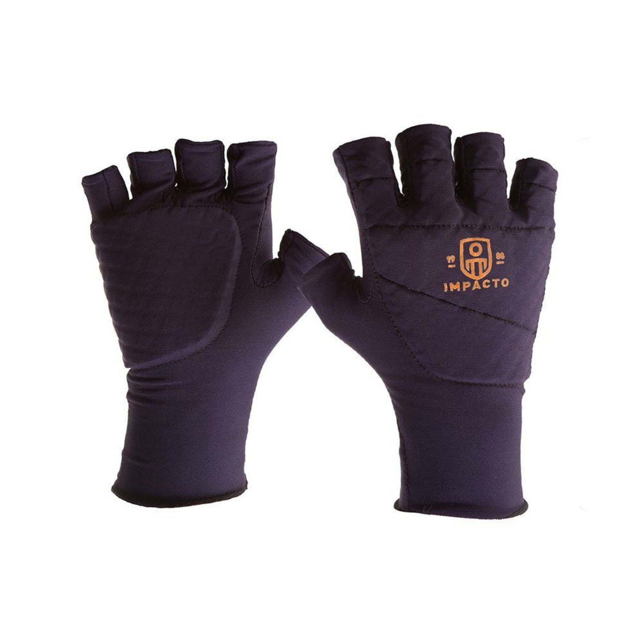 Impacto 507-01 3/4 Finger Padded Work Glove Liner Ergonomics - Cleanflow