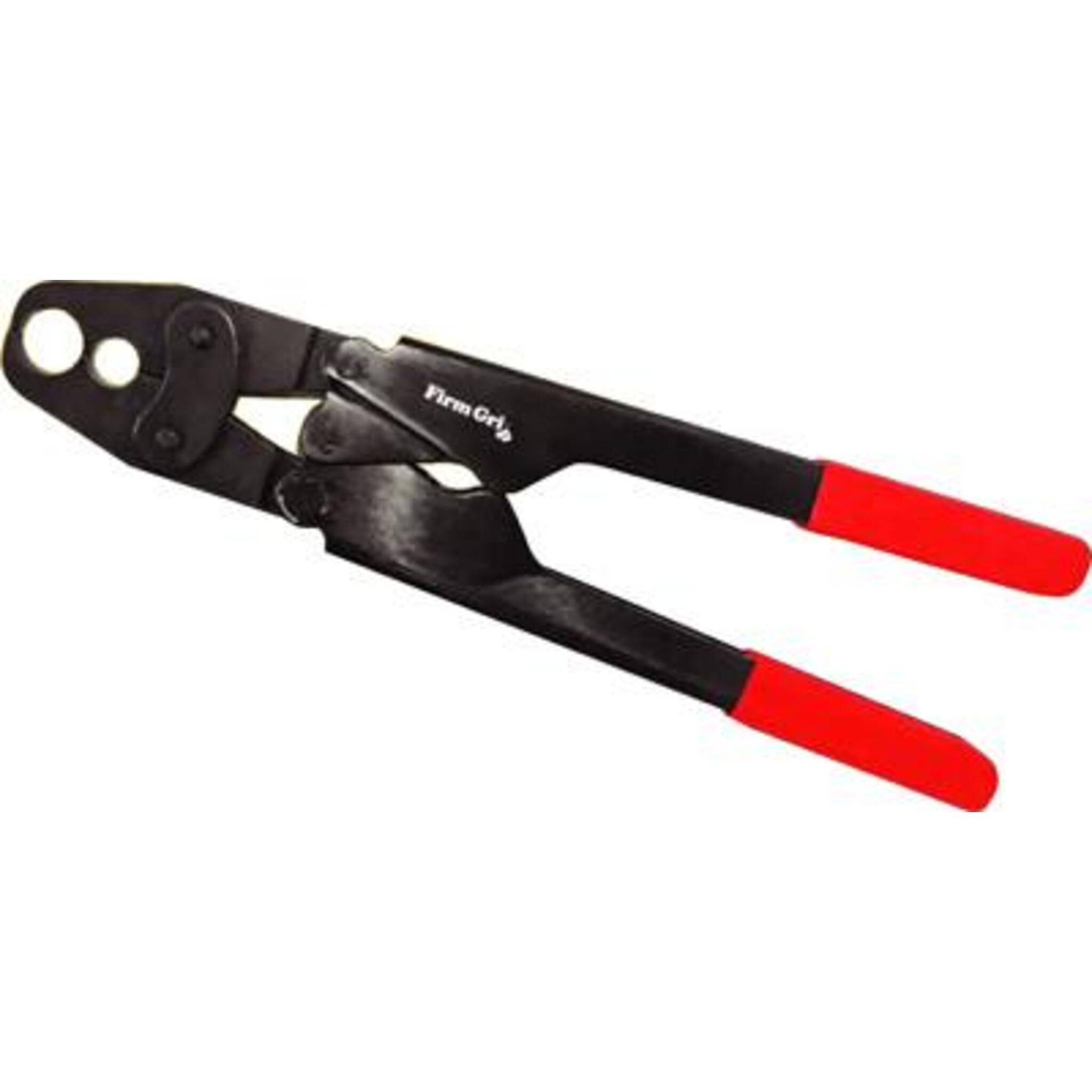 Firm Grip PEX Combo Crimp Tool for 1/2" and 3/4" Pex Pipes Tubing and Fittings - Cleanflow