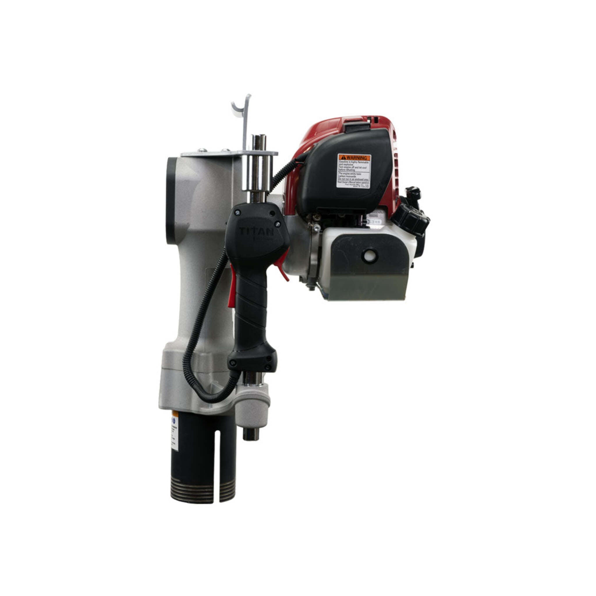 Titan PGD3200XPM X-Series Commercial Grade Post Driver with Honda GX35 4-Stroke Engine | Portable, 1,850 BPM, 3⅛" Capacity, Self-Contained