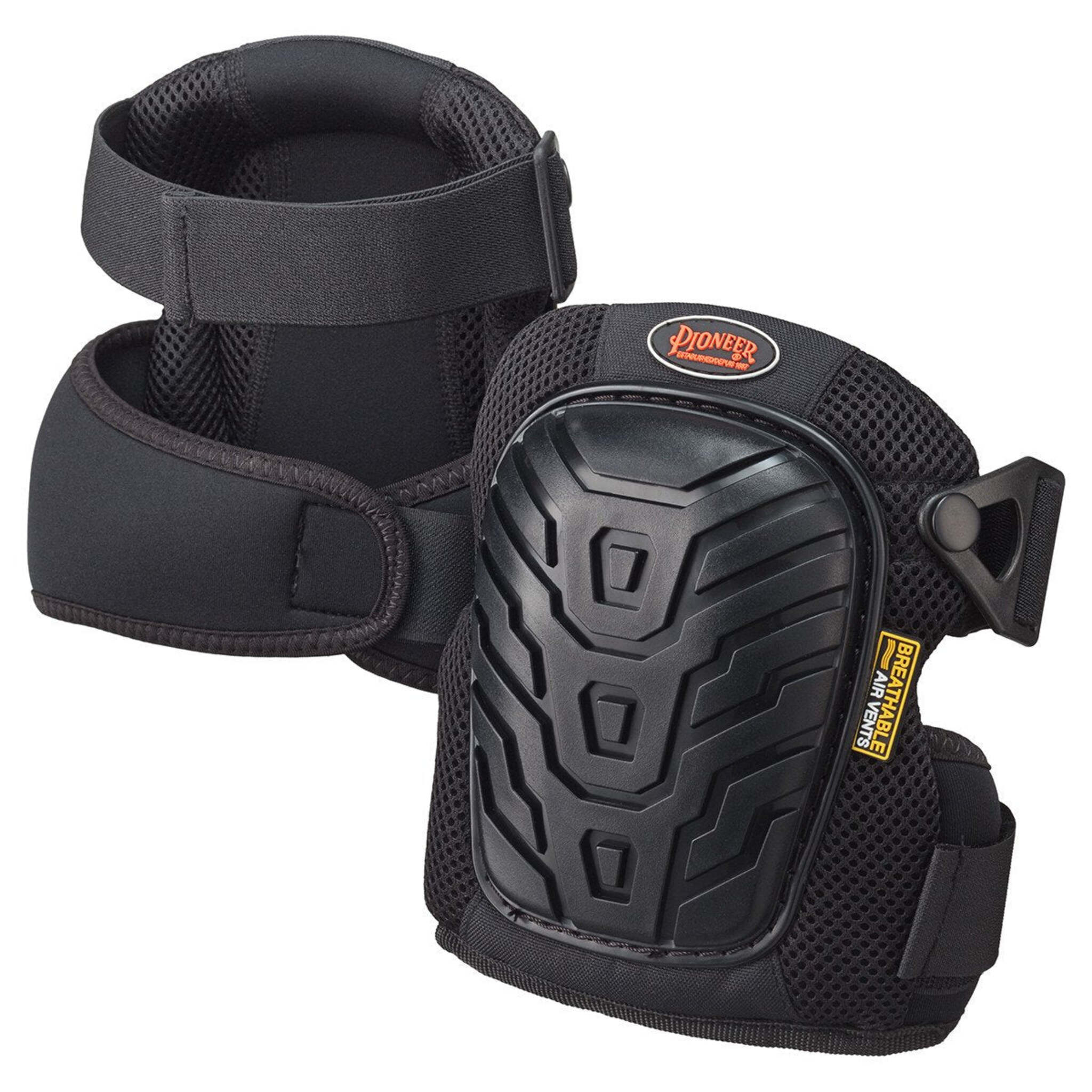 Pioneer 169 Breathable Air Vented Professional Gel Knee Pads Ergonomics - Cleanflow