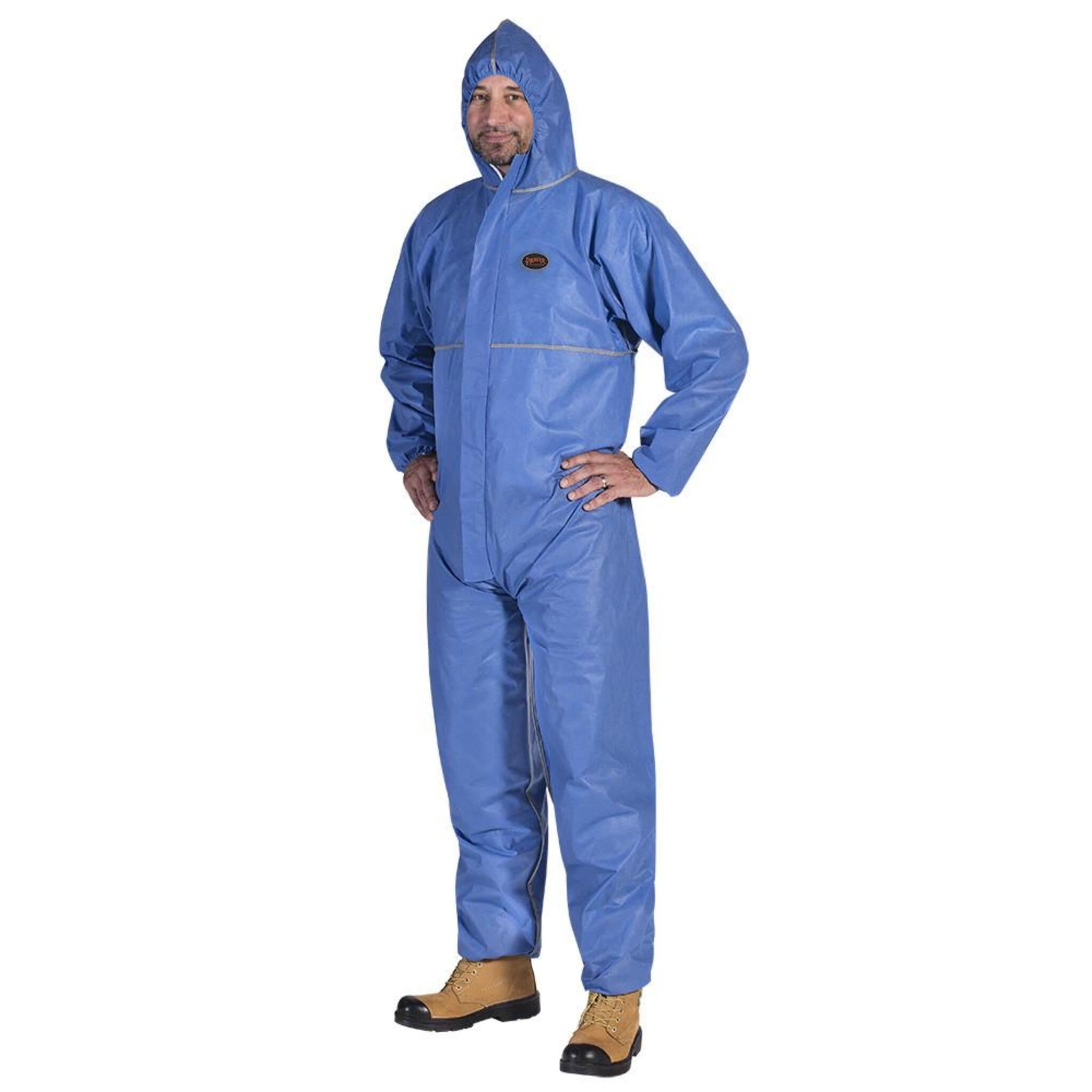 Pioneer FR and Chemical Splash SMS Disposable Coveralls | S-5XL | Individually Packaged Work Wear - Cleanflow