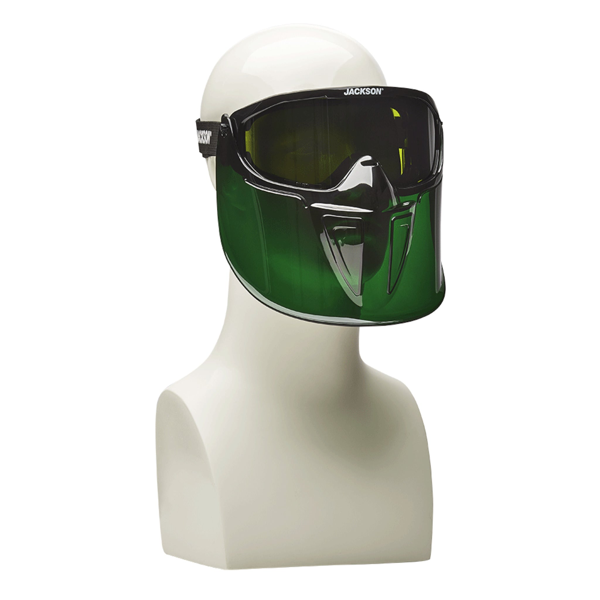 Jackson GPL550 Series Premium Safety Goggle with Detachable Flip-Up/Flip-Down Face Shield - Shade 5 IR Personal Protective Equipment - Cleanflow