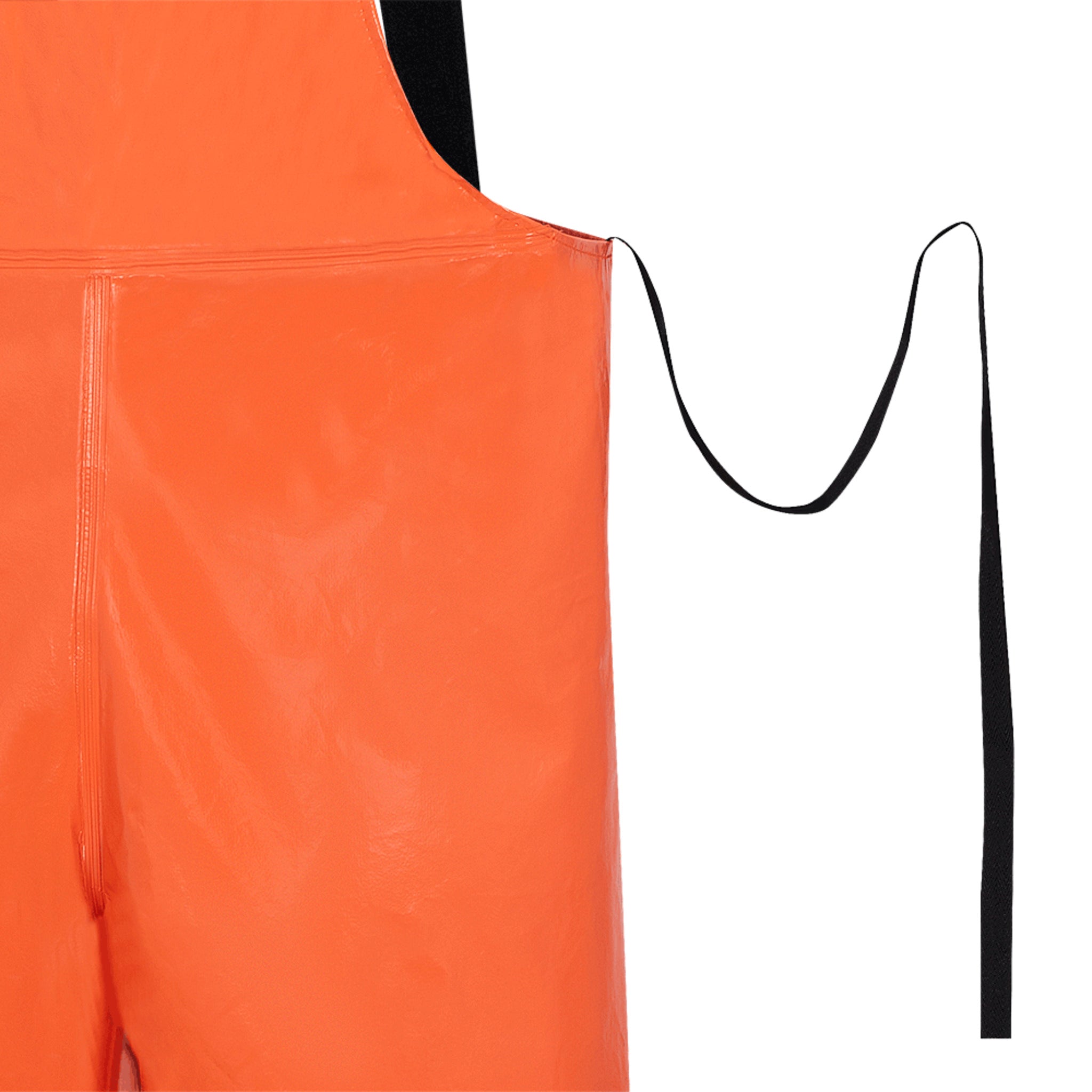 Ranpro Utili-Gard® FR/ARC Rated Bib Pants - PVC Coated Nomex®/Kevlar® | Orange | Sizes XS - 4XL Flame Resistant Work Wear - Cleanflow