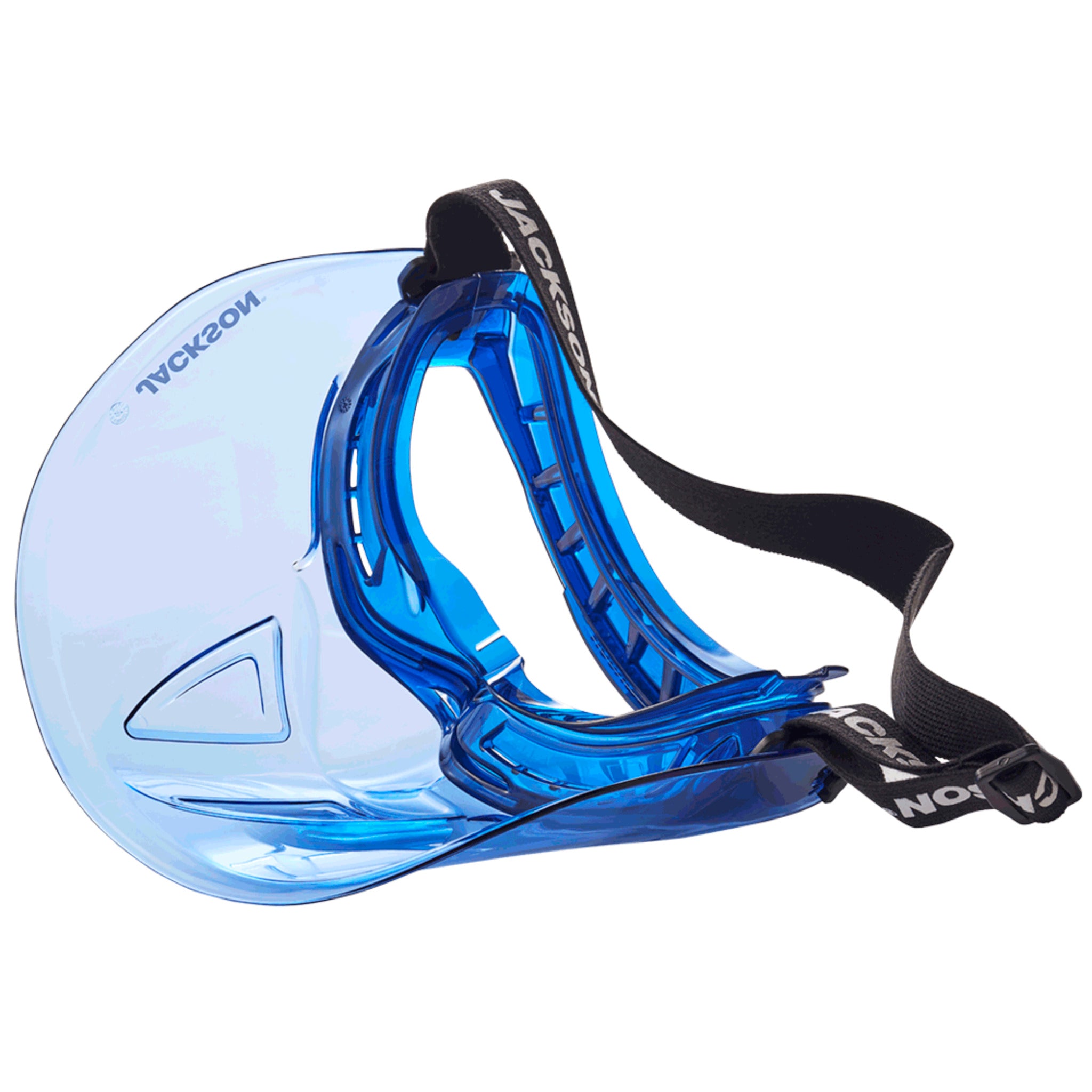 Jackson GPL550 Prem Safety Glasses w/ Blue Flip up chin guard Personal Protective Equipment - Cleanflow