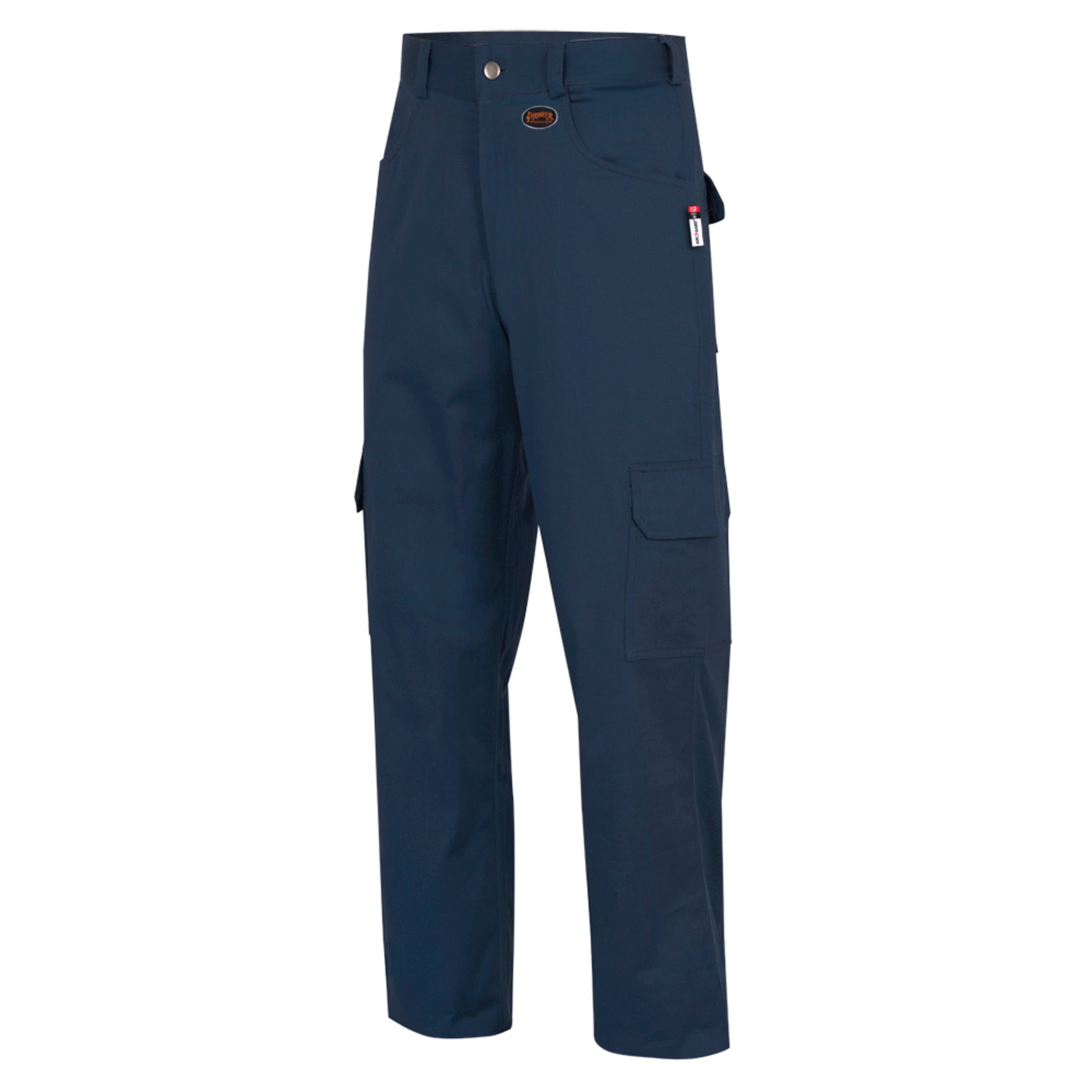 Pioneer FR-TECH® FR/ARC Rated 7 oz Safety Cargo Pants - 88/12 Ctn/Nylon | Navy Flame Resistant Work Wear - Cleanflow