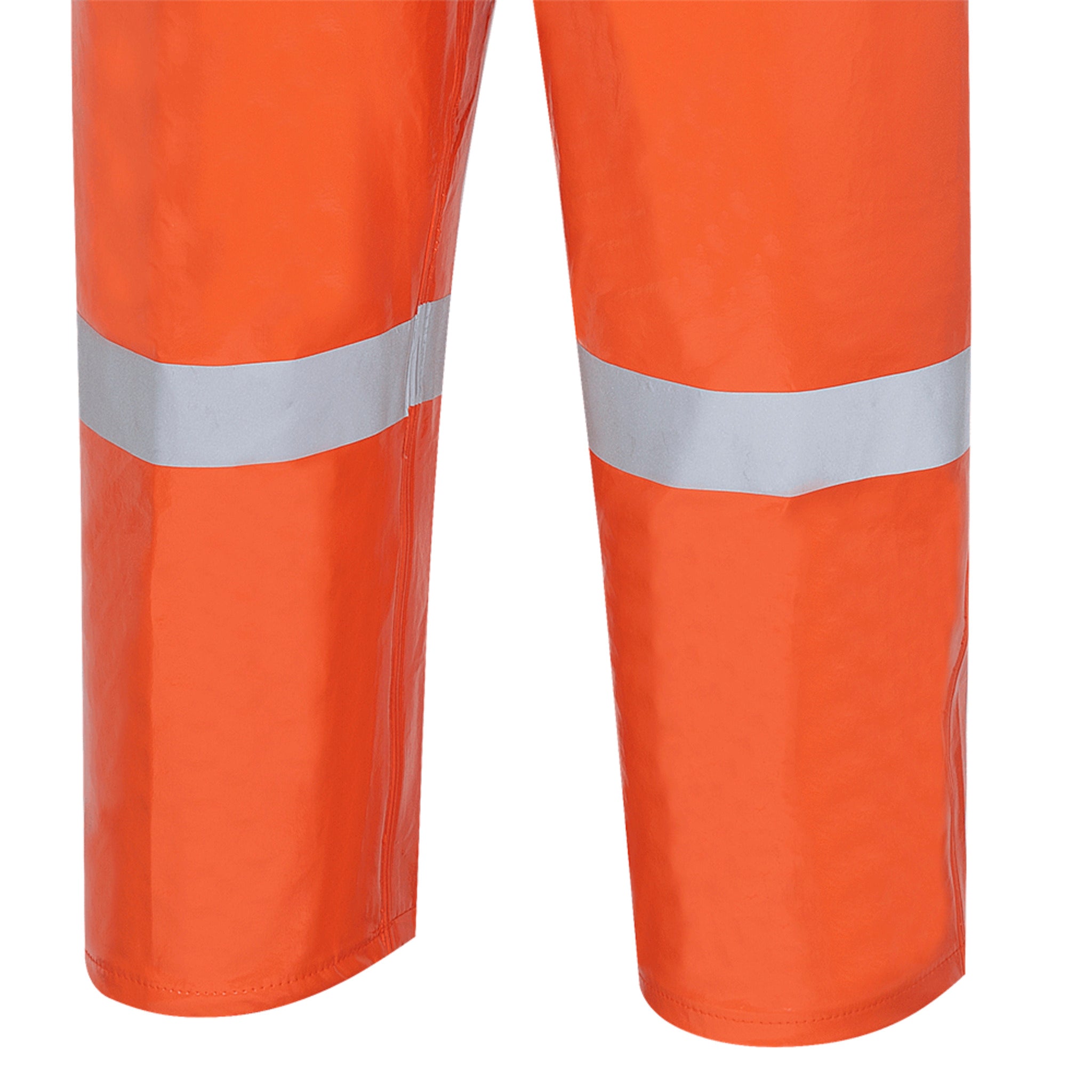 Ranpro Utili-Gard® FR/ARC Rated Bib Pants - PVC Coated Nomex®/Kevlar® | Orange | Sizes XS - 4XL Flame Resistant Work Wear - Cleanflow