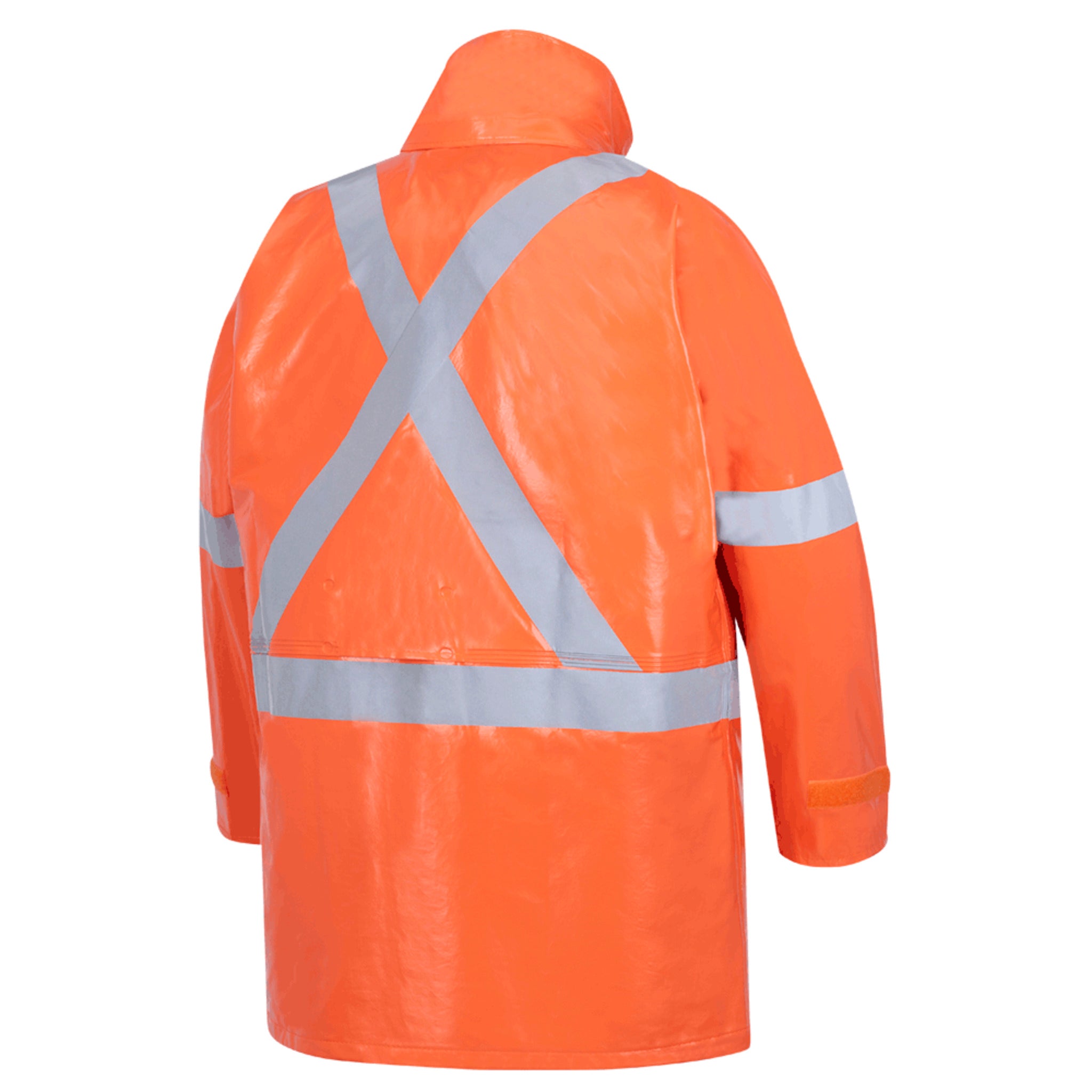 Ranpro Utili-Gard® FR/ARC Rated Jacket - PVC Coated Nomex®/Kevlar® | Orange | Sizes XSmall - 4XL Flame Resistant Work Wear - Cleanflow