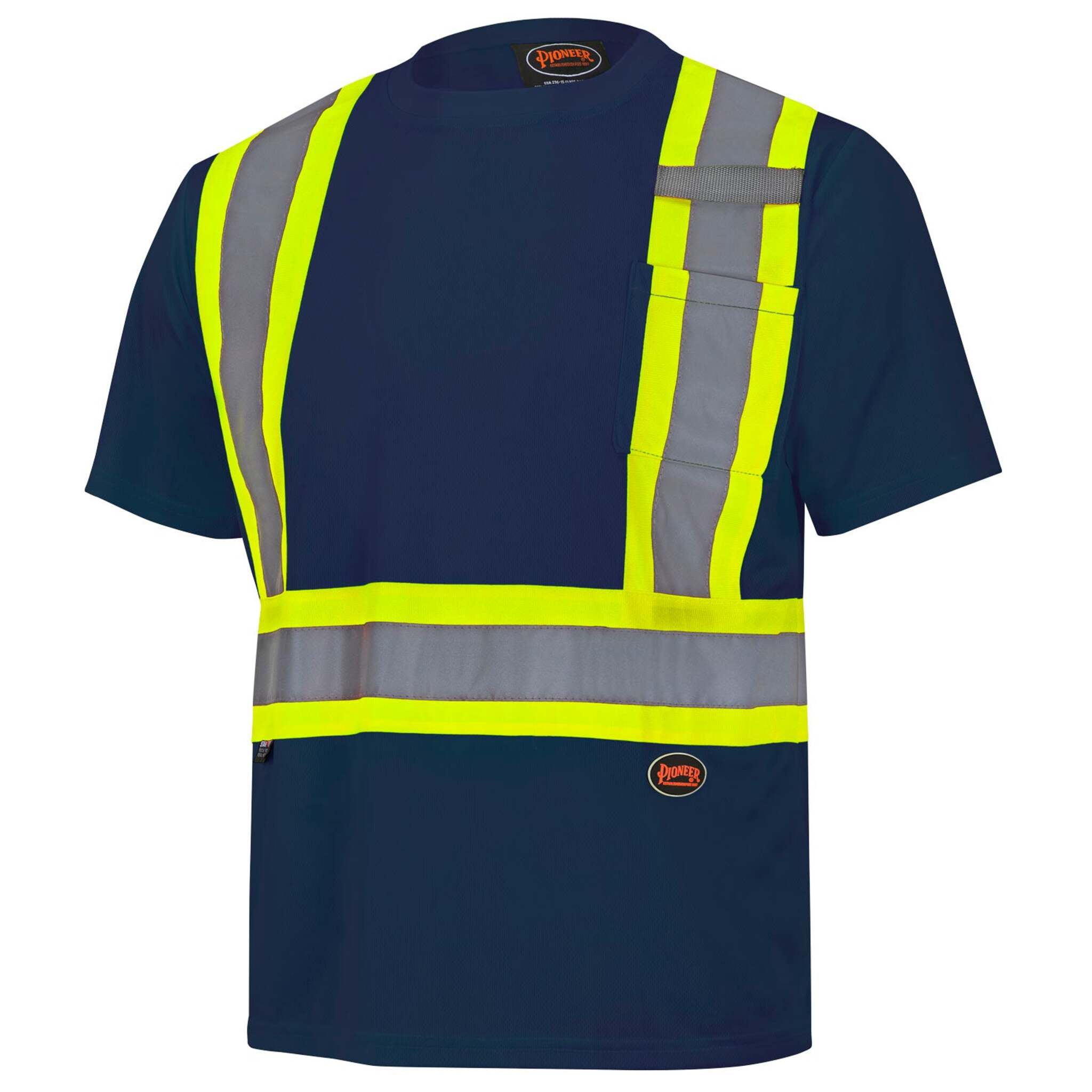 Pioneer Hi Viz Safety T-Shirt 6992 - Birdseye Poly | Limited Size Selection