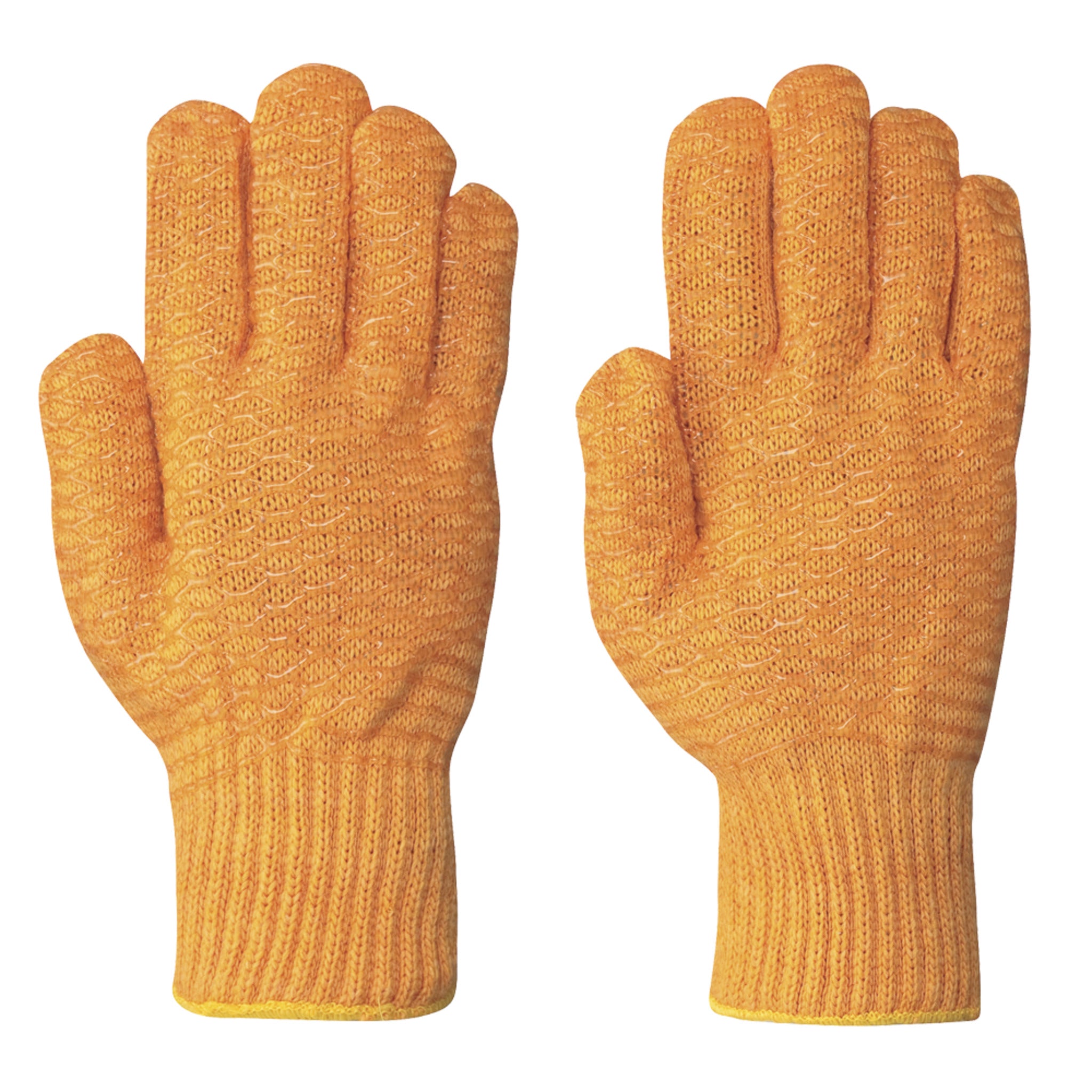 Pioneer Seamless Knit Criss-Cross Nylon Gloves | 12 Pack Work Gloves and Hats - Cleanflow