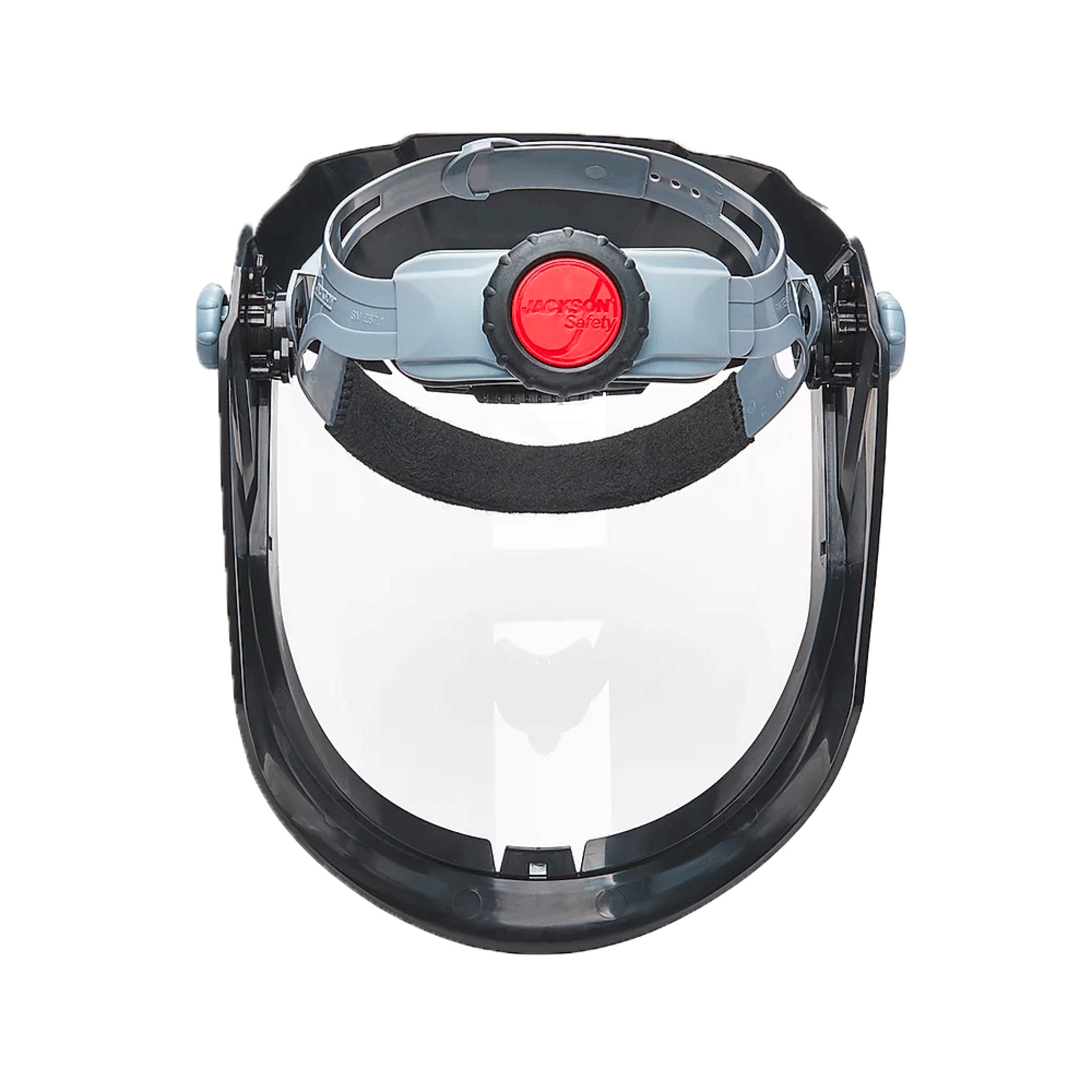 Jackson Maxview™ Series 370 Speed Dial™ Premium Ratcheting Adjustment Faceshield Kit - Clear Anti-Fog Visor Personal Protective Equipment - Cleanflow