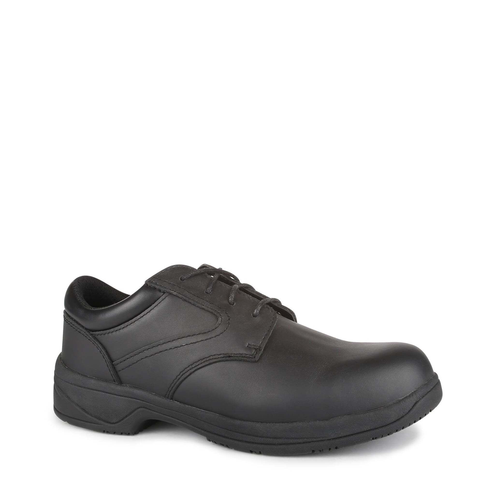 STC Brome II Safety Shoe | Black | Narrow, Medium or Wide Widths | Sizes 3.5 - 14 Work Boots - Cleanflow