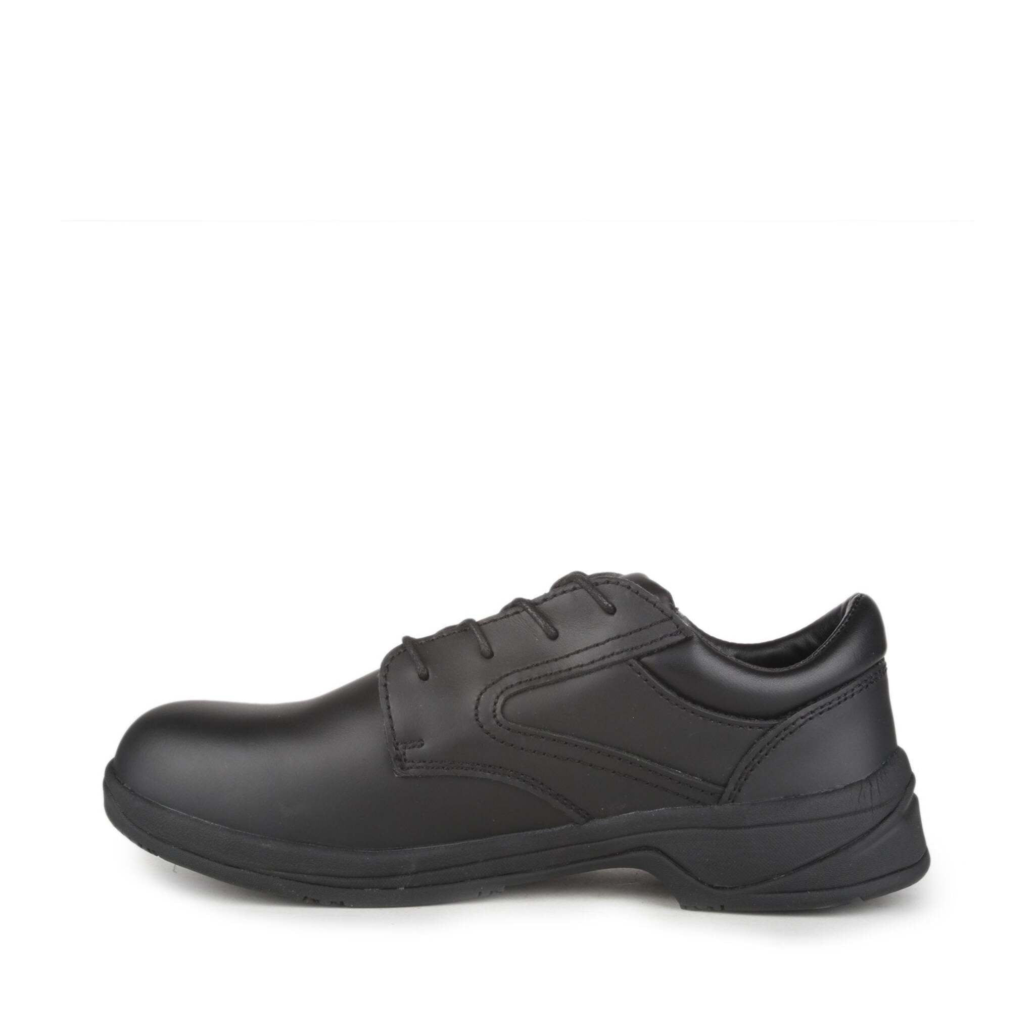 STC Brome II Safety Shoe | Black | Narrow, Medium or Wide Widths | Sizes 3.5 - 14 Work Boots - Cleanflow