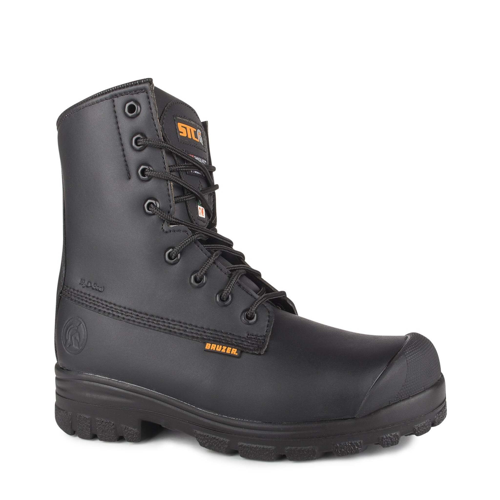 STC Keep 8" Work Boots | Black | Sizes 5 - 14 Work Boots - Cleanflow