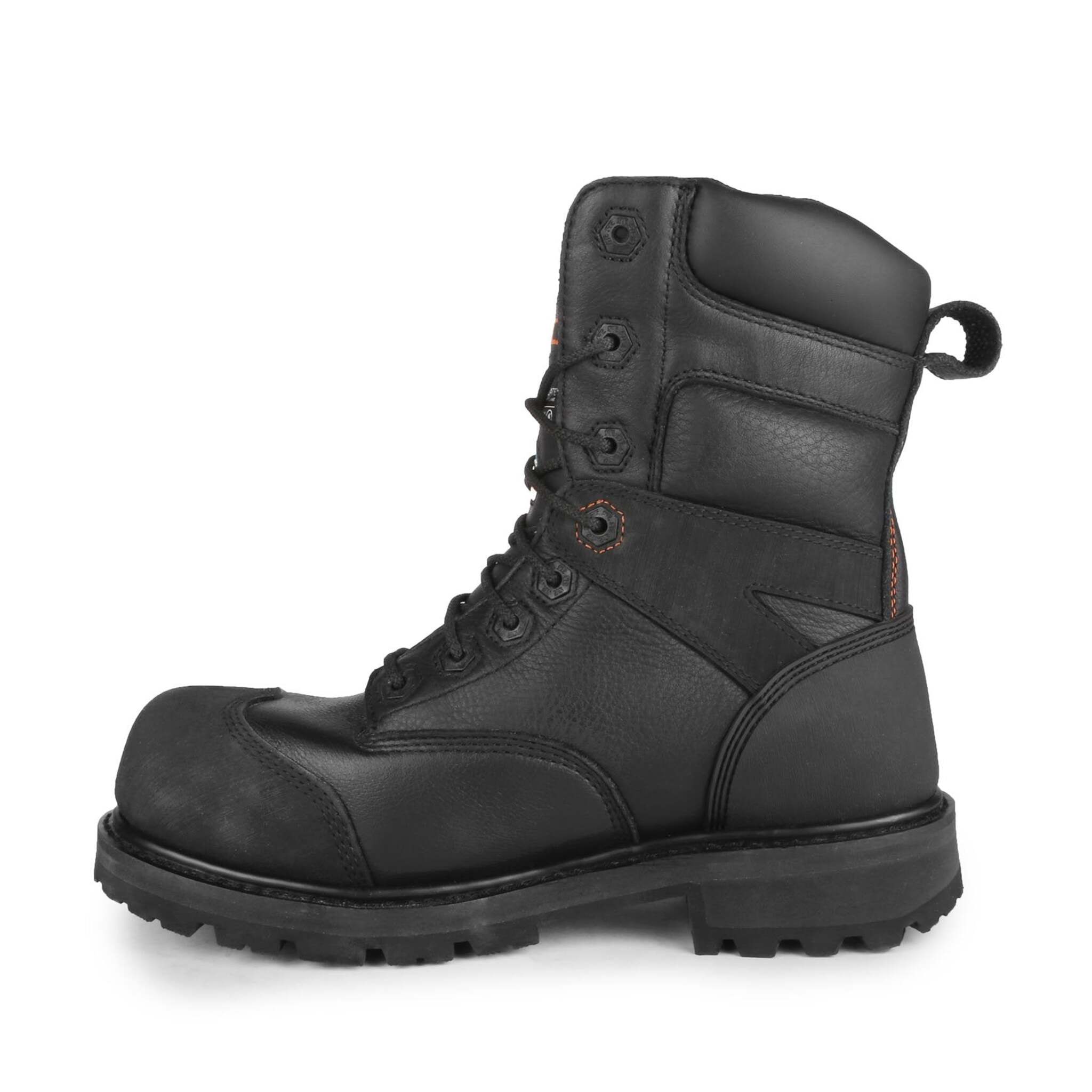 STC Duncan II 8" Metal Free Safety Boots | Black | Sizes 7 - 14 Work Boots - Cleanflow