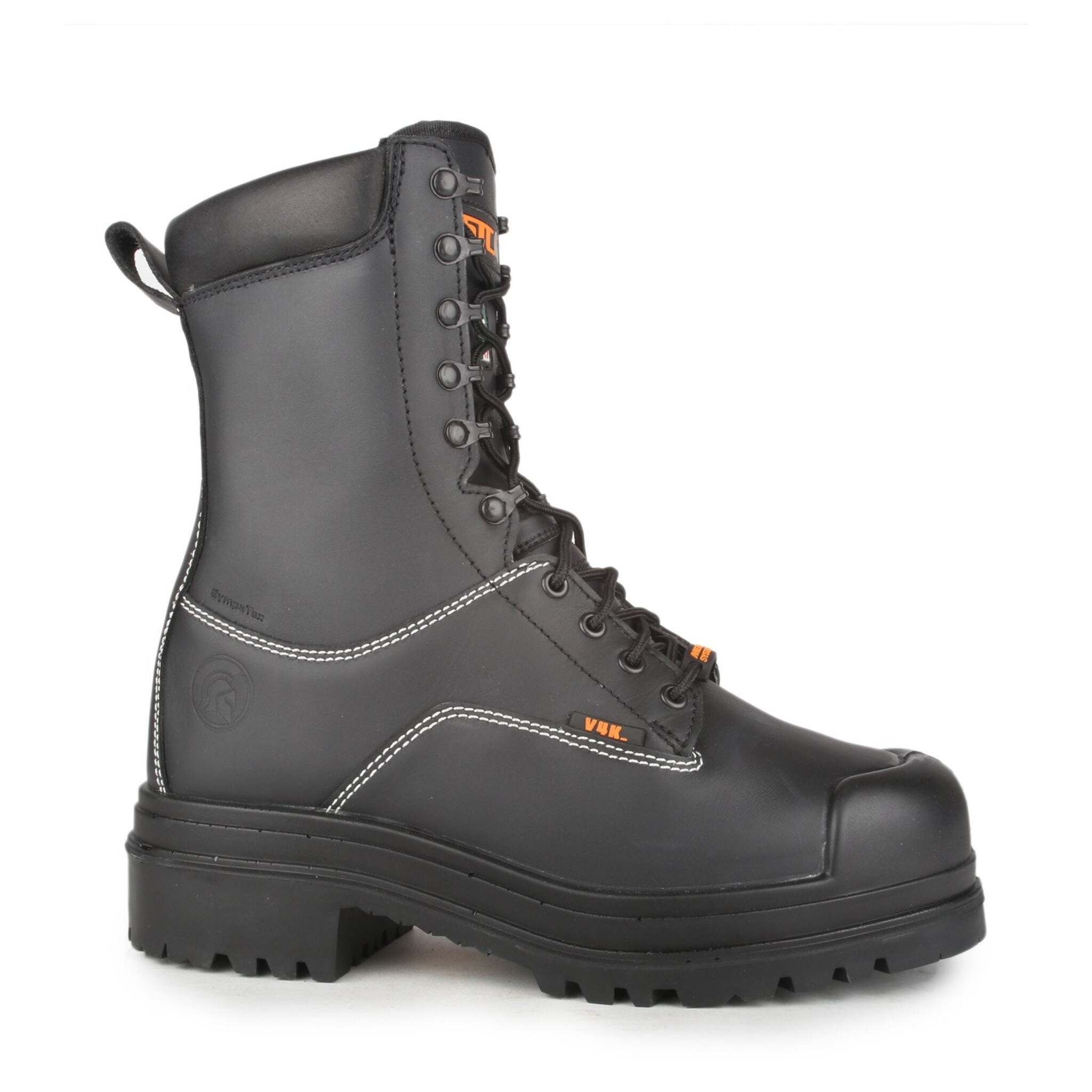 STC Hardrock 10" Internal Metguard Safety Boots | Black | Sizes 6 - 14 Work Boots - Cleanflow