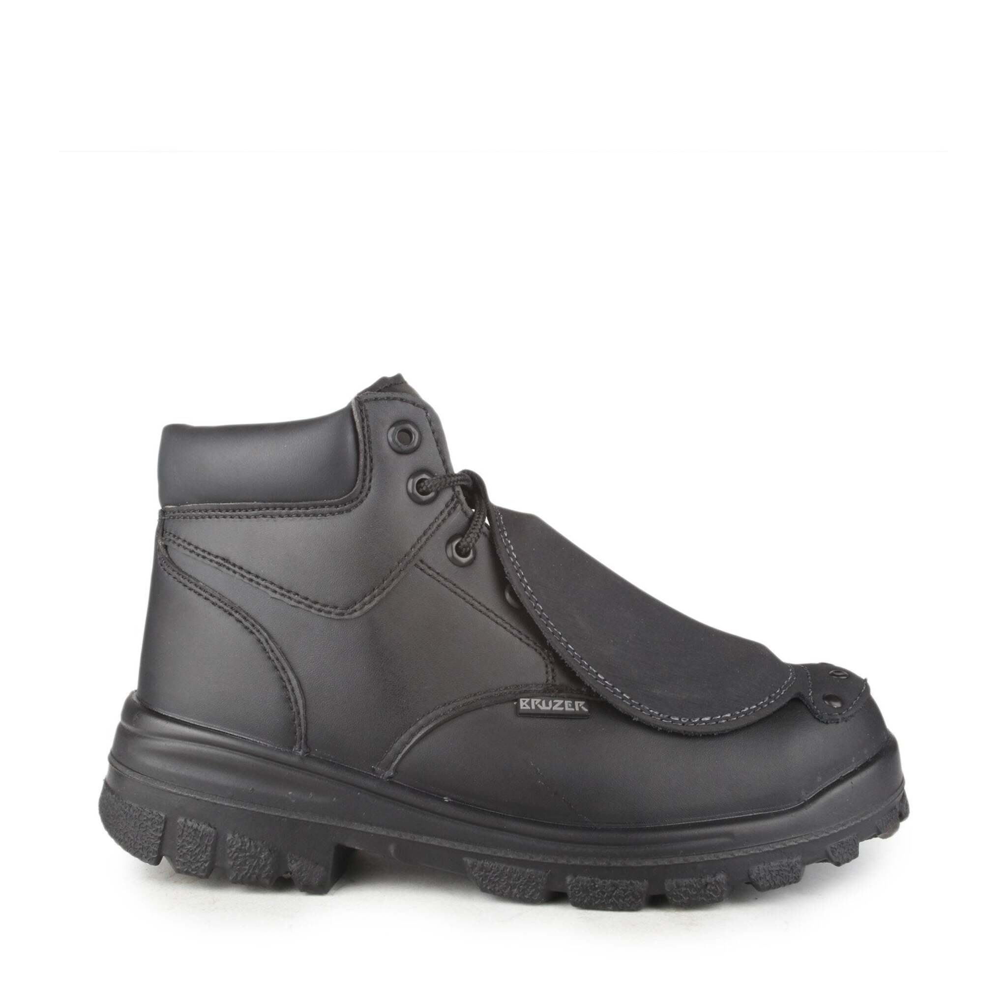 STC Press 6" External Metguard Safety Boots | Black | Size 7 - 14 Work Boots - Cleanflow