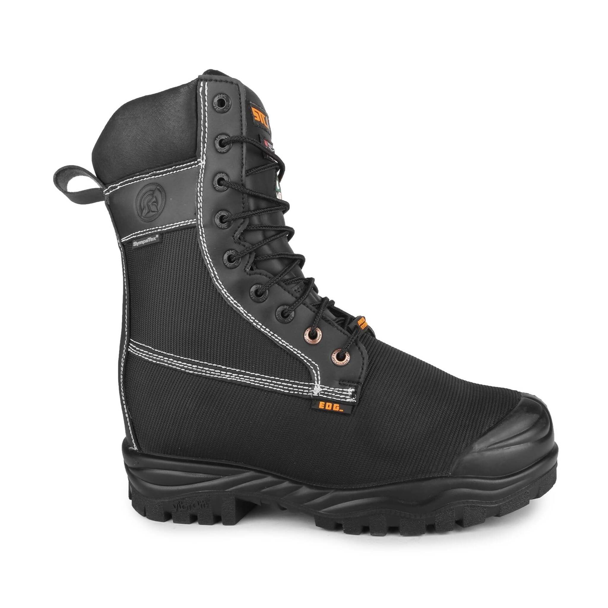 STC Larch Composite Toe 8" Internal Metguard Men's Safety Work Boots | Black | Sizes 7 - 14 Work Boots - Cleanflow