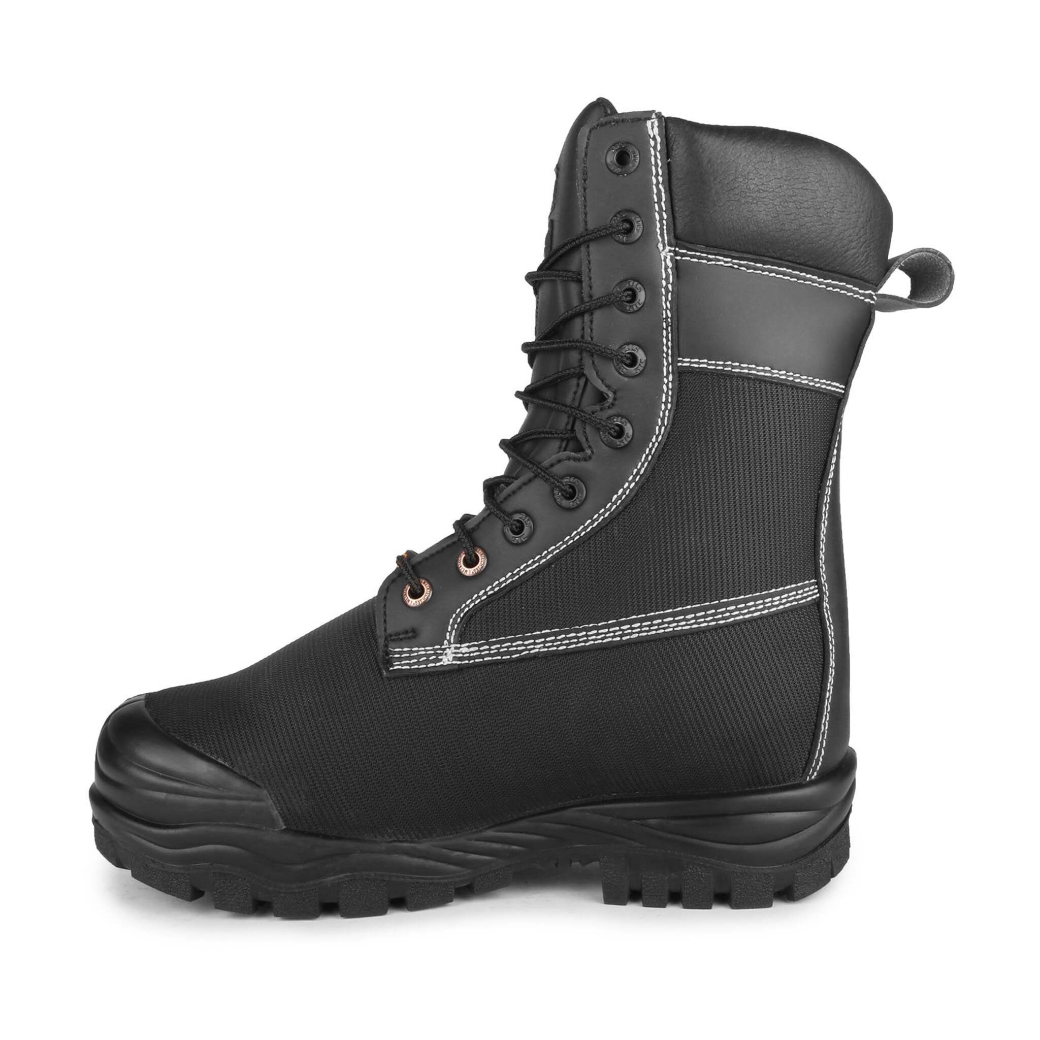 STC Larch Composite Toe 8" Internal Metguard Men's Safety Work Boots | Black | Sizes 7 - 14 Work Boots - Cleanflow