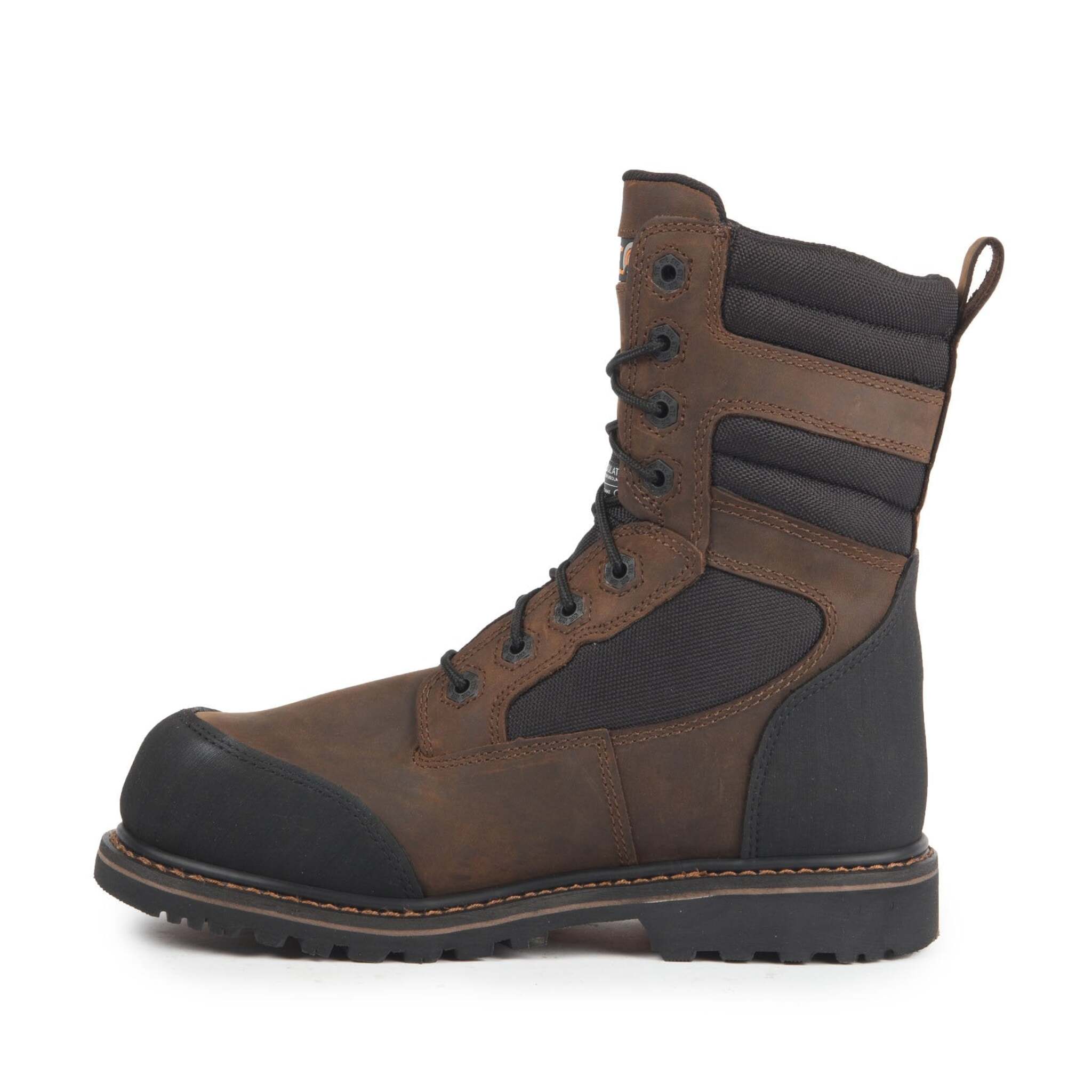 STC Whiskey Jack 8" Safety Work Boots | Brown | Size 7 to Size 15 Work Boots - Cleanflow