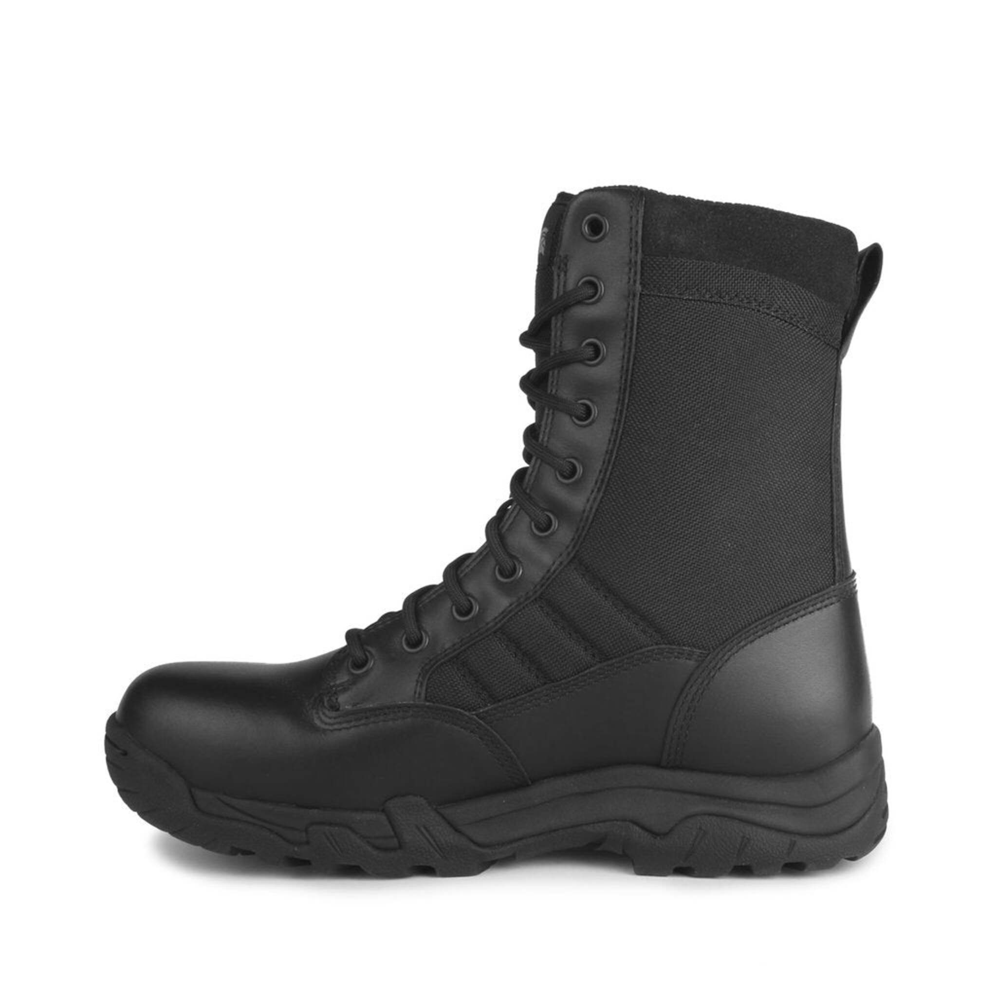 STC 10-4 Men's 8" Lightweight Leather/1000D Nylon Tactical Boots | Black | Sizes 4 - 15 Work Boots - Cleanflow