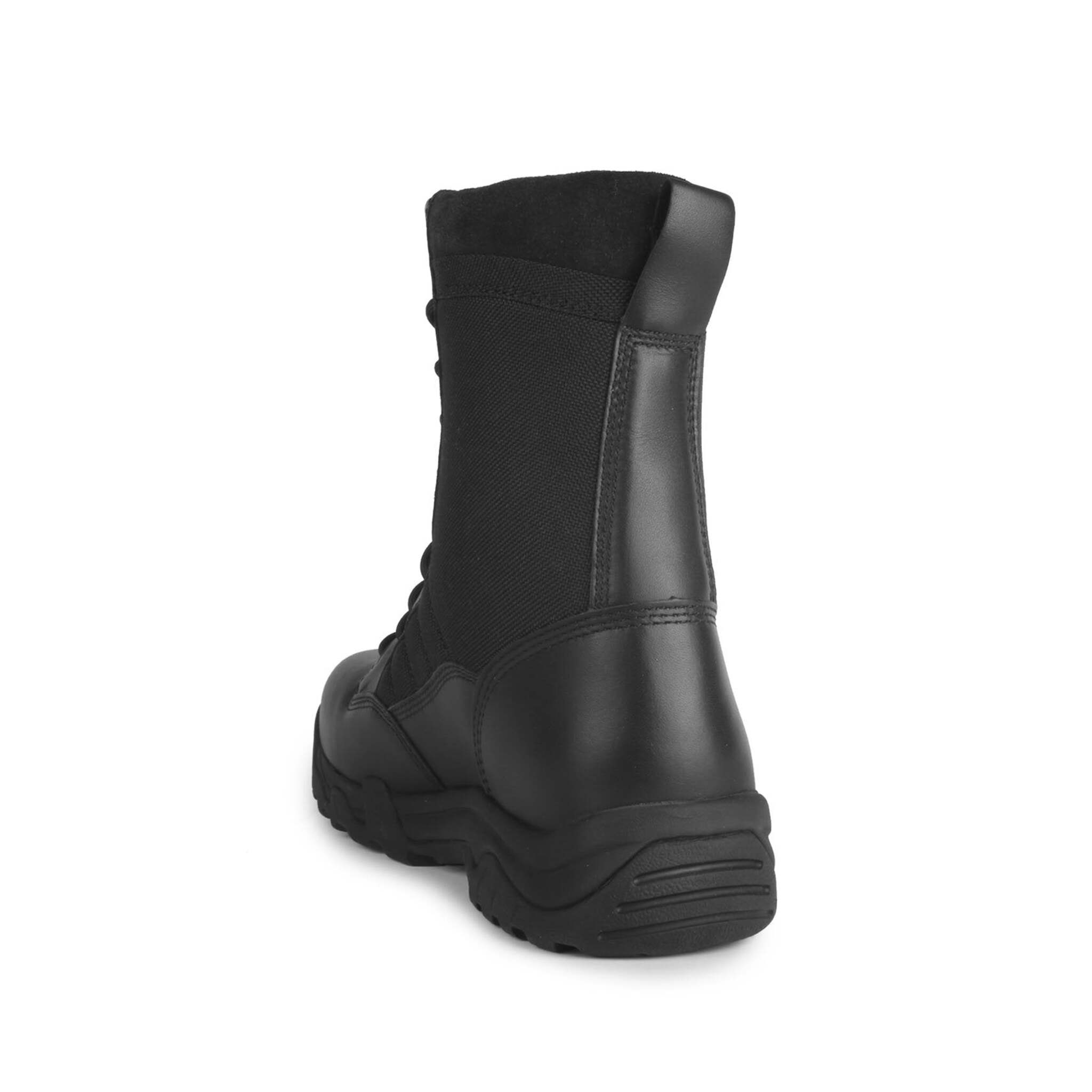 STC 10-4 Men's 8" Lightweight Leather/1000D Nylon Tactical Boots | Black | Sizes 4 - 15 Work Boots - Cleanflow