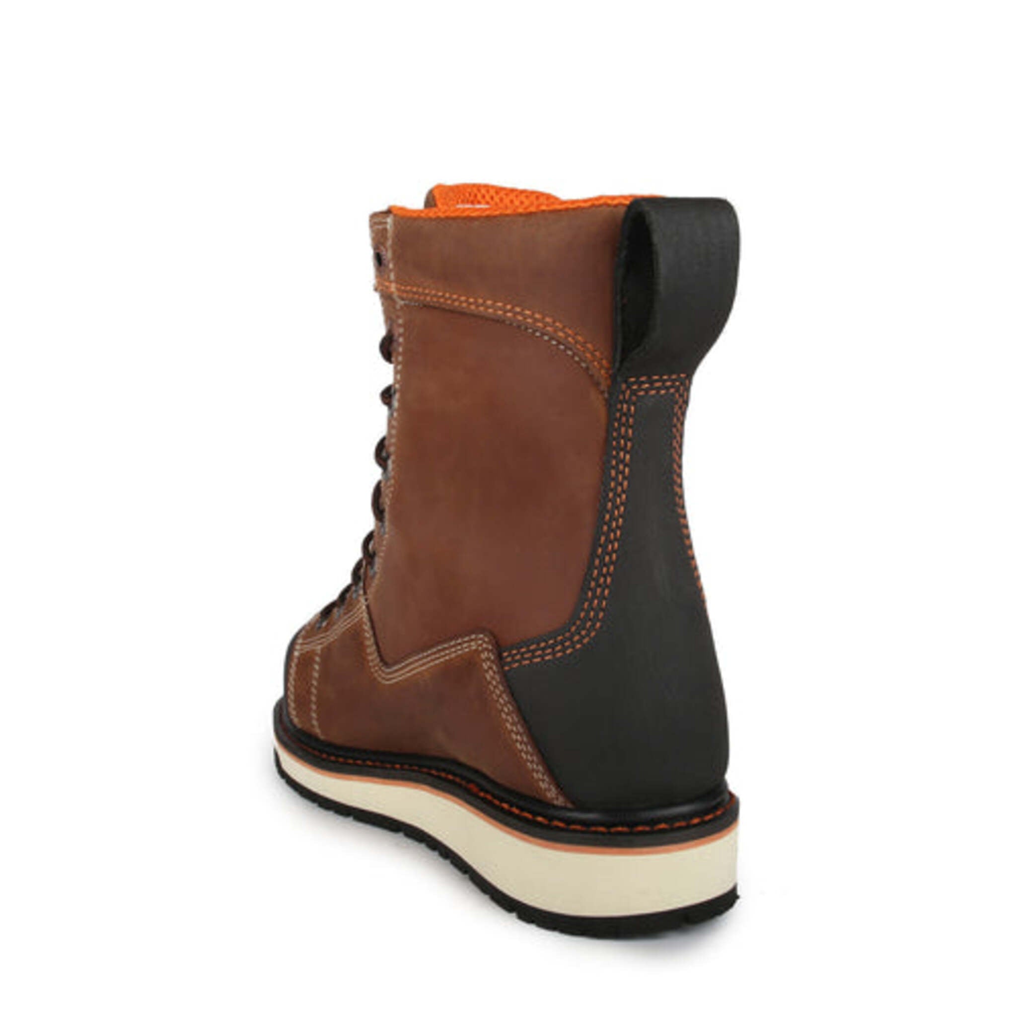 STC Men's 8" Blacksmith Safety Work Boots | Waterproof Leather, Steel Toe, Vibram® Megagrip Pro, Electric Shock & Puncture Resistant | Sizes 7-13