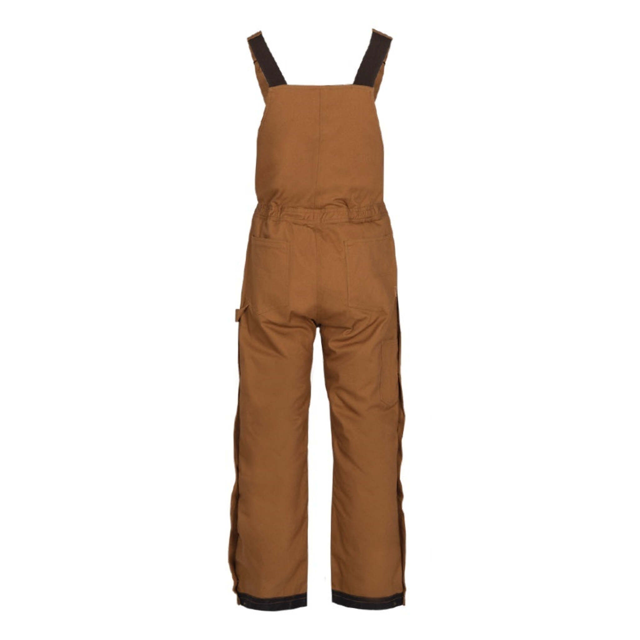 Nats Men's Winter Bib Work Overalls WK945 | 12 oz Cotton Canvas, Insulated, Water and Stain Repellent, Adjustable Fit, Durable | Sizes S-4XL