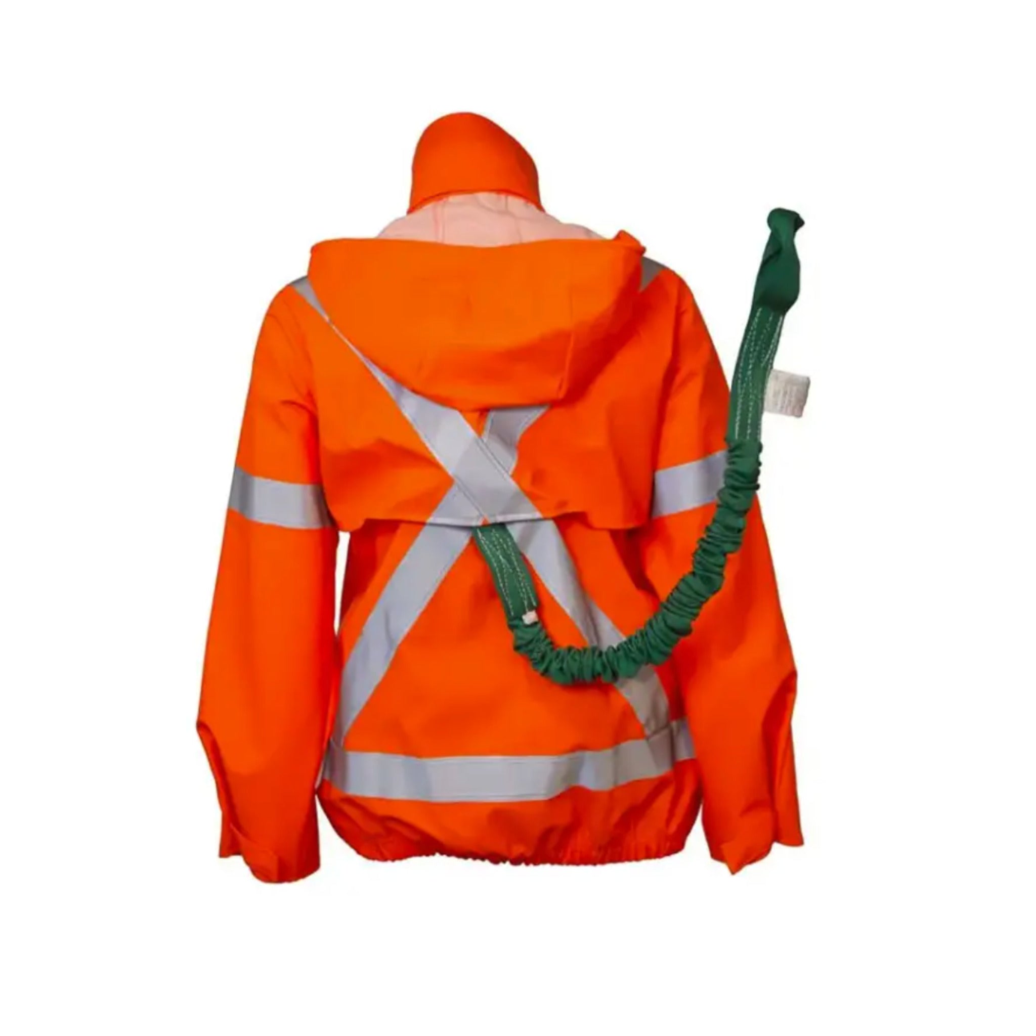 Lyngsoe Rainwear Fire Resistant Fall Arrest Rain Jacket | Orange | Sizes S - 4XL Flame Resistant Work Wear - Cleanflow