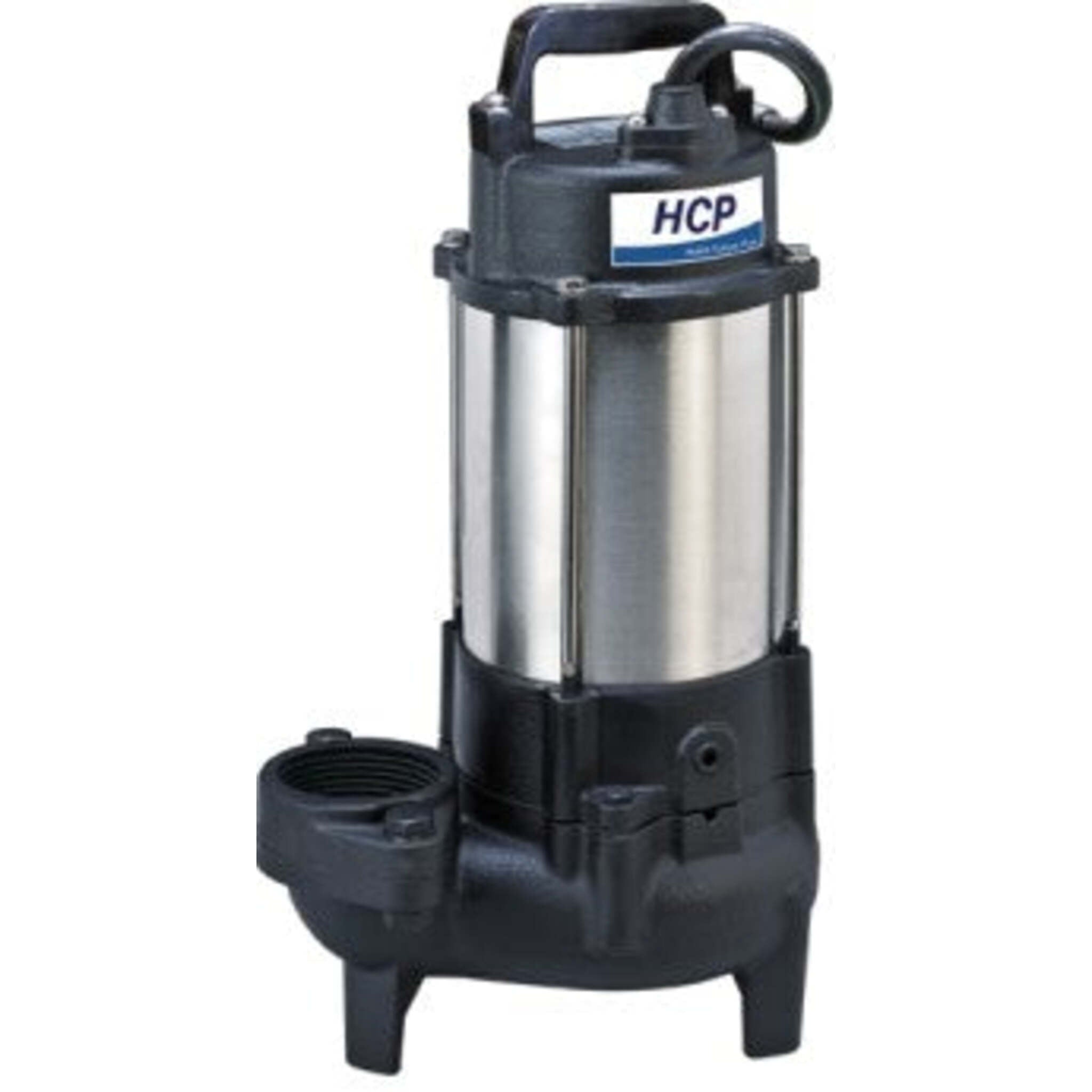 HCP F-21UL 2" Sewage Ejector Pump | 1 HP | 95 GPM - Durable Cast Iron & Stainless Steel, Vortex Impeller, Dual Seals, Handles 2" Solids