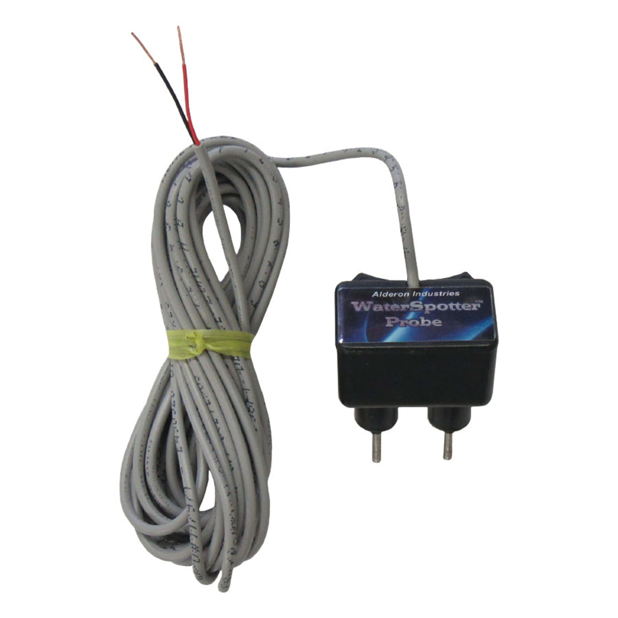 High-Precision Probe Sump Water Sensor - Detects Leaks with 15 Ft Cable, Stainless Steel Probes, Integrated Multi-Sensor Compatibility Zone Coverage