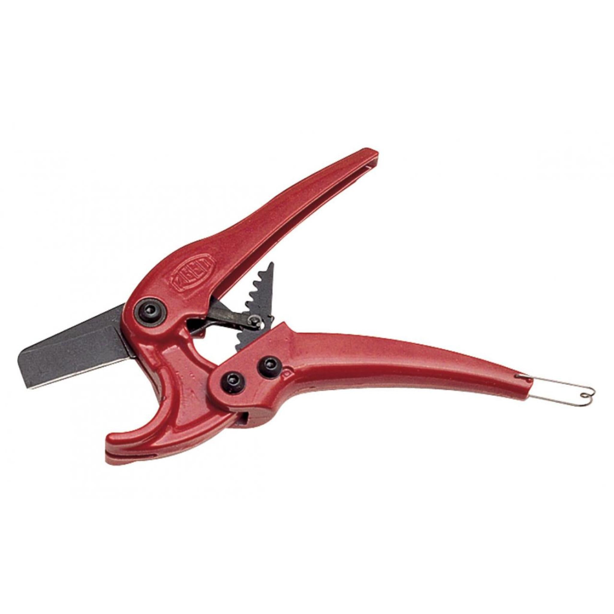 Reed RS1 One-Handed Ratchet Shears - 1-1/4" Capacity Pipe Tools - Cleanflow