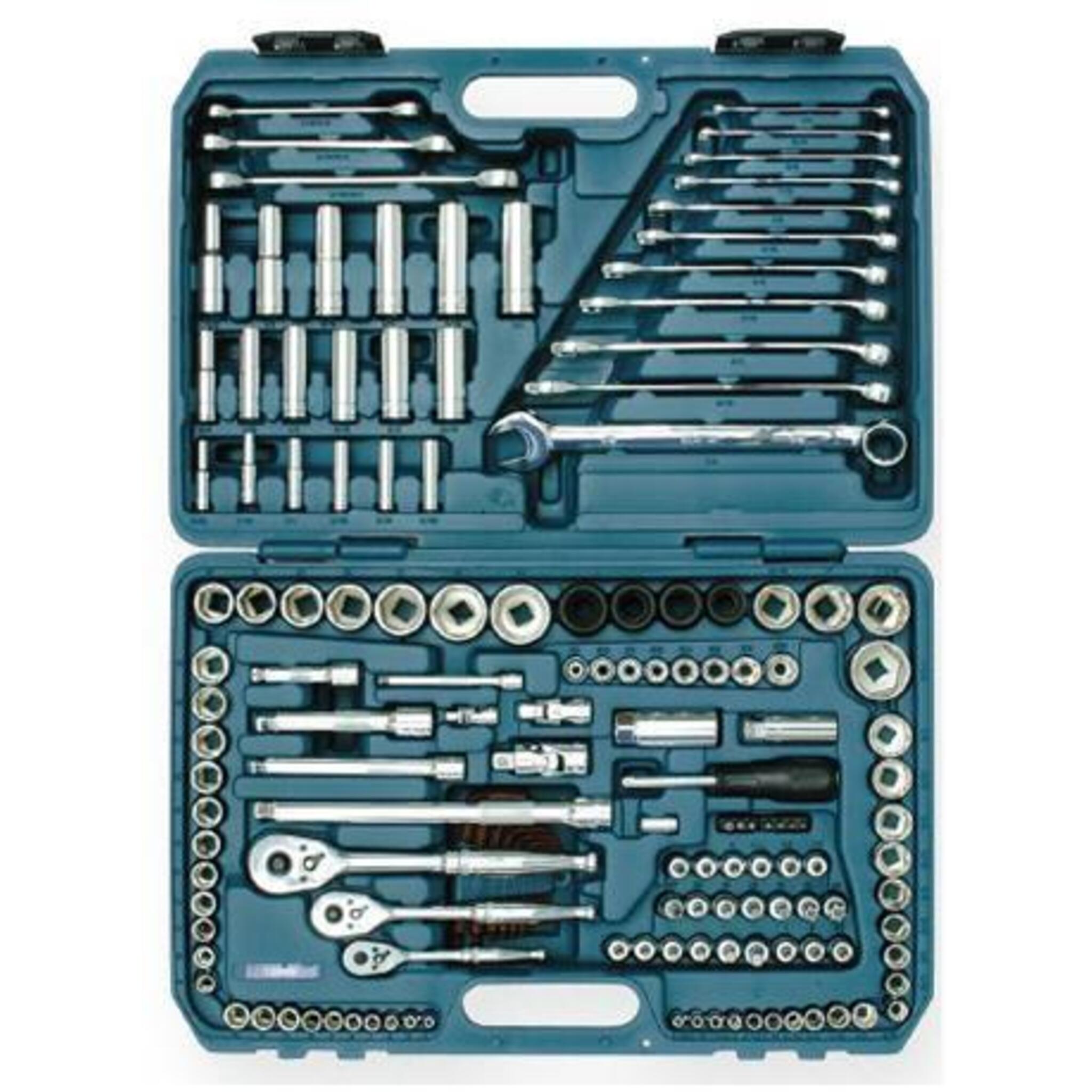 Signet Industrial 149 Piece All Drive Socket Set | SAE/Metric Mechanic Tools - Cleanflow