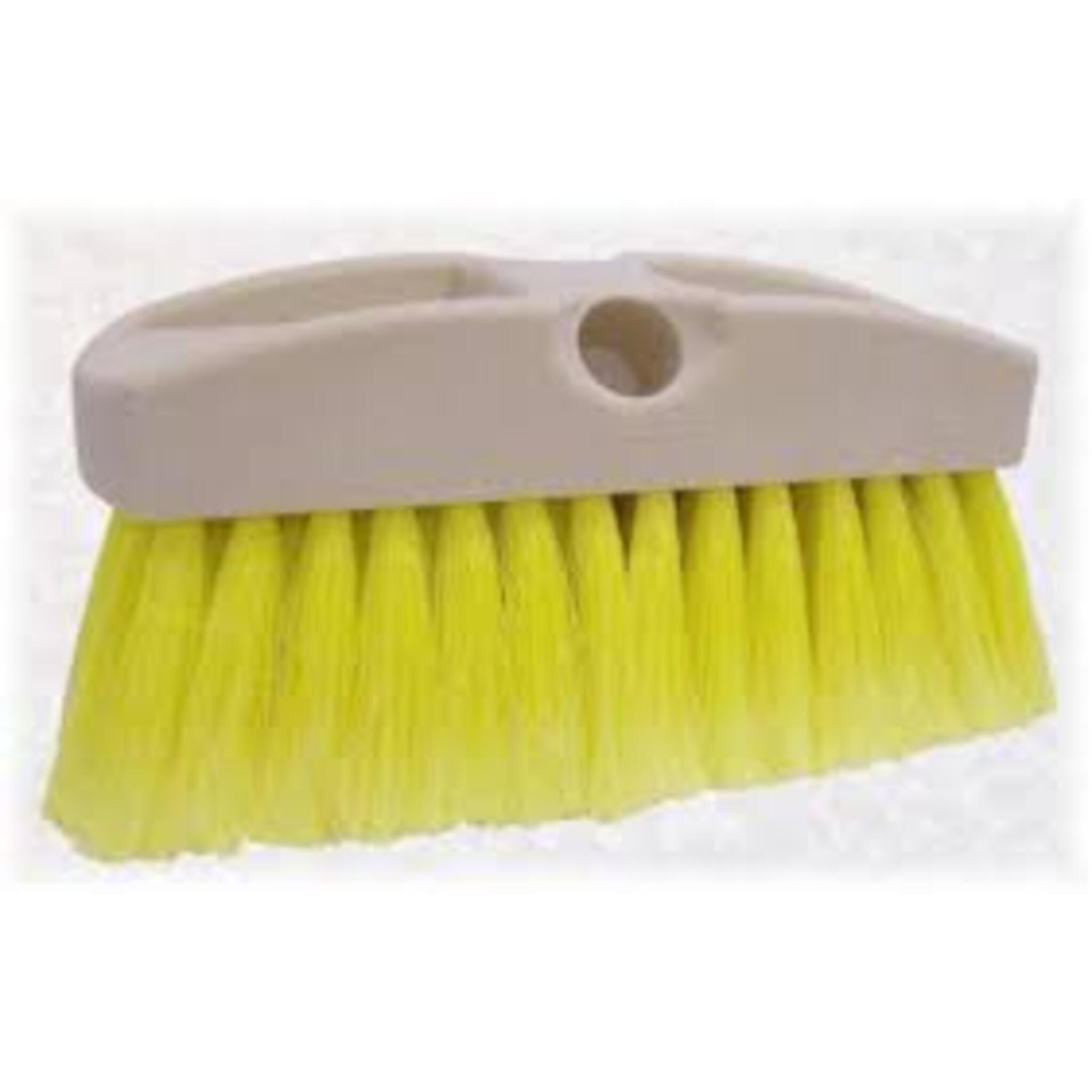 Soft Polystyrene Bristle Flow-Thru 8" Wash Brush Janitorial Supplies - Cleanflow