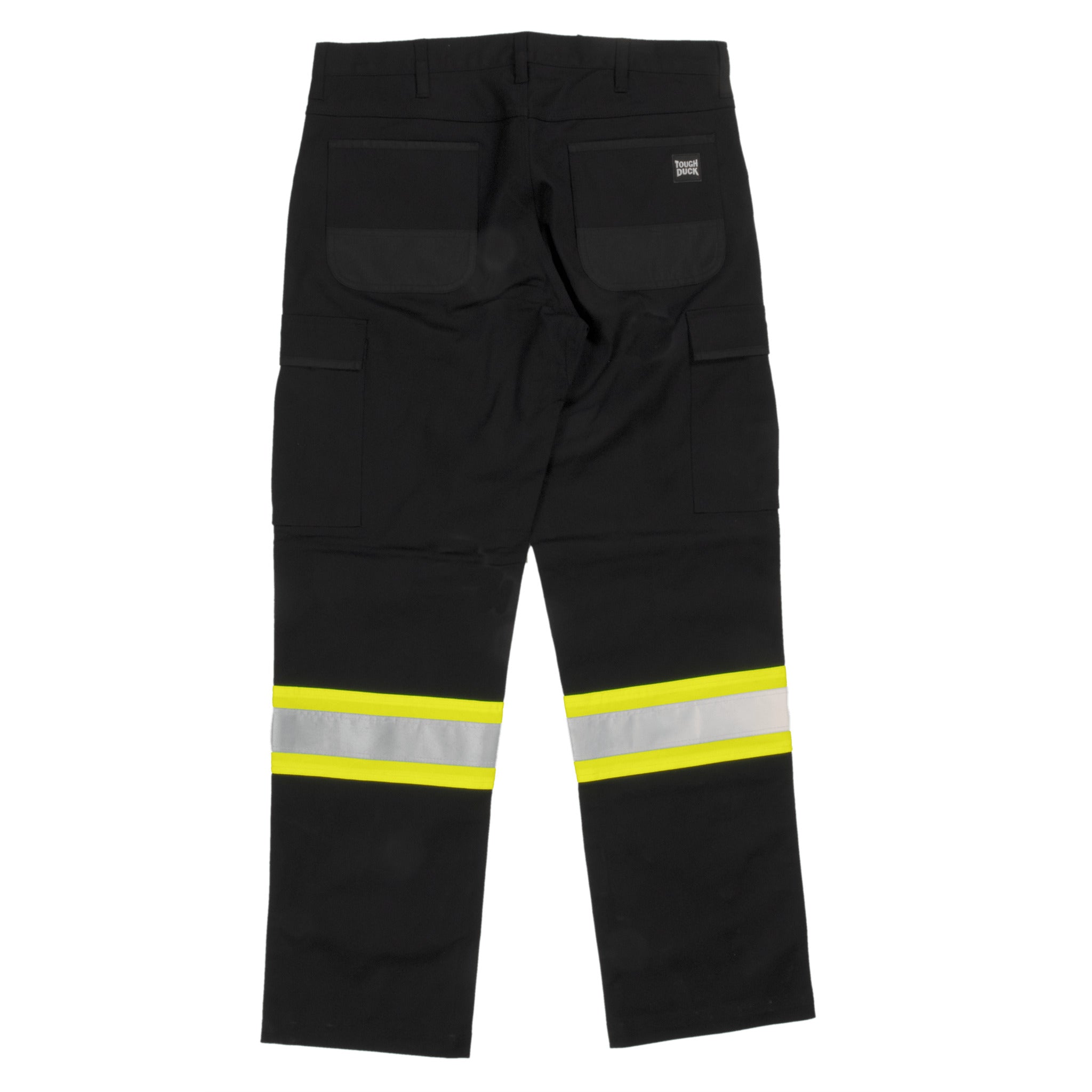 Tough Duck SP03 Flex Twill Safety Cargo Pant | Black | Limited Size Selection Hi Vis Work Wear - Cleanflow