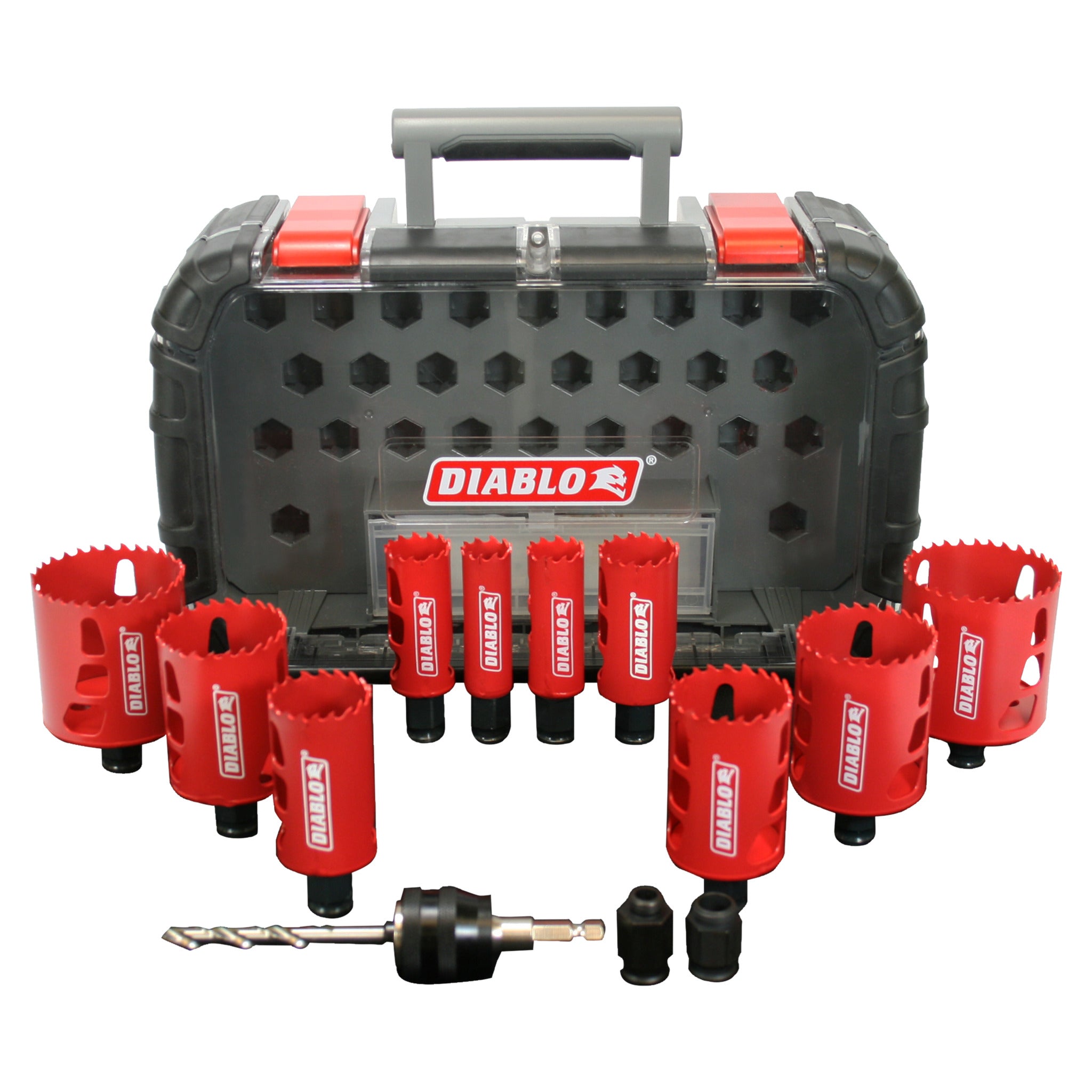 Diablo General Purpose Bi-Metal Hole Saw Set - 14 pc