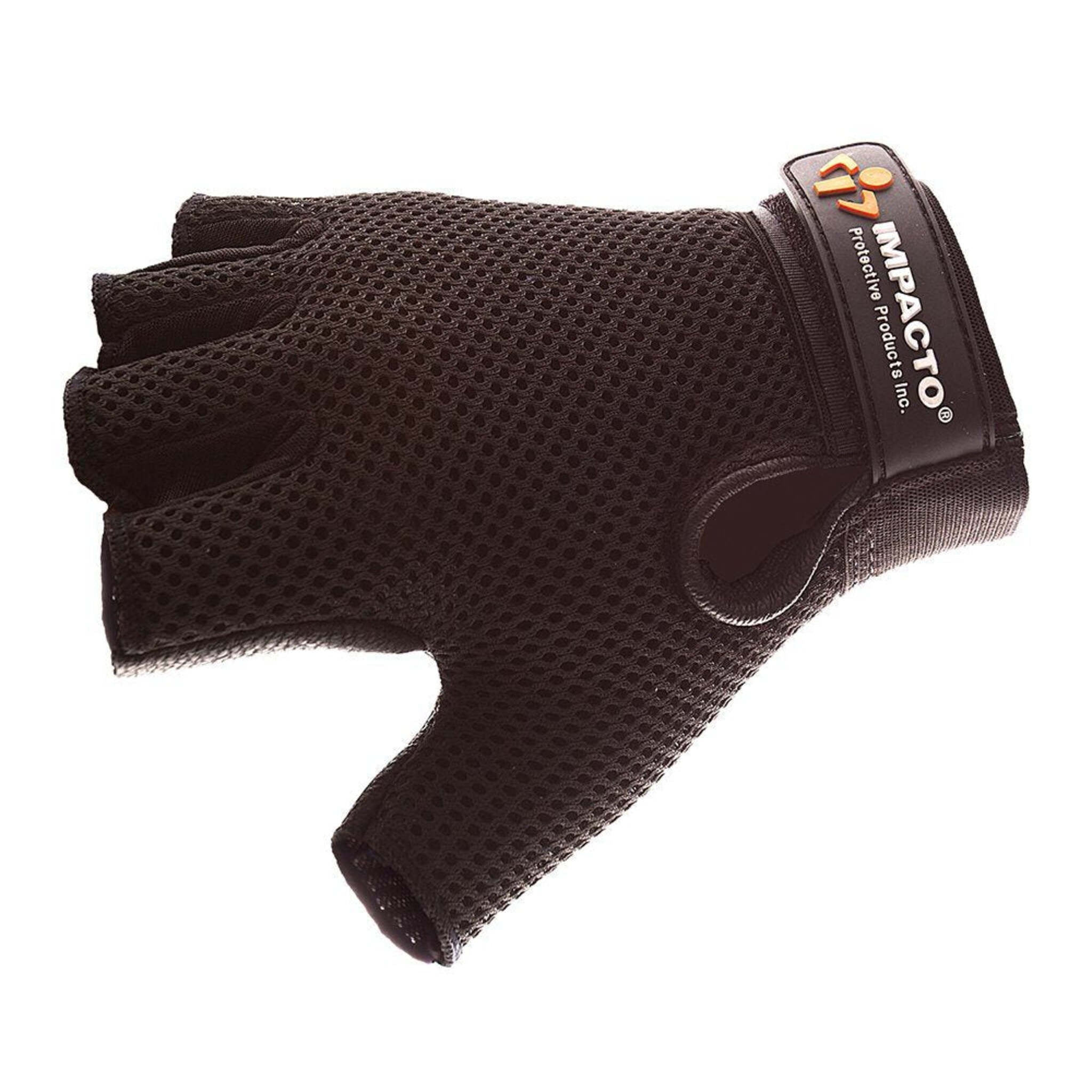 Impacto ST8610 Mesh Half Finger Carpal Tunnel Glove with VEP Impact Protection Ergonomics - Cleanflow