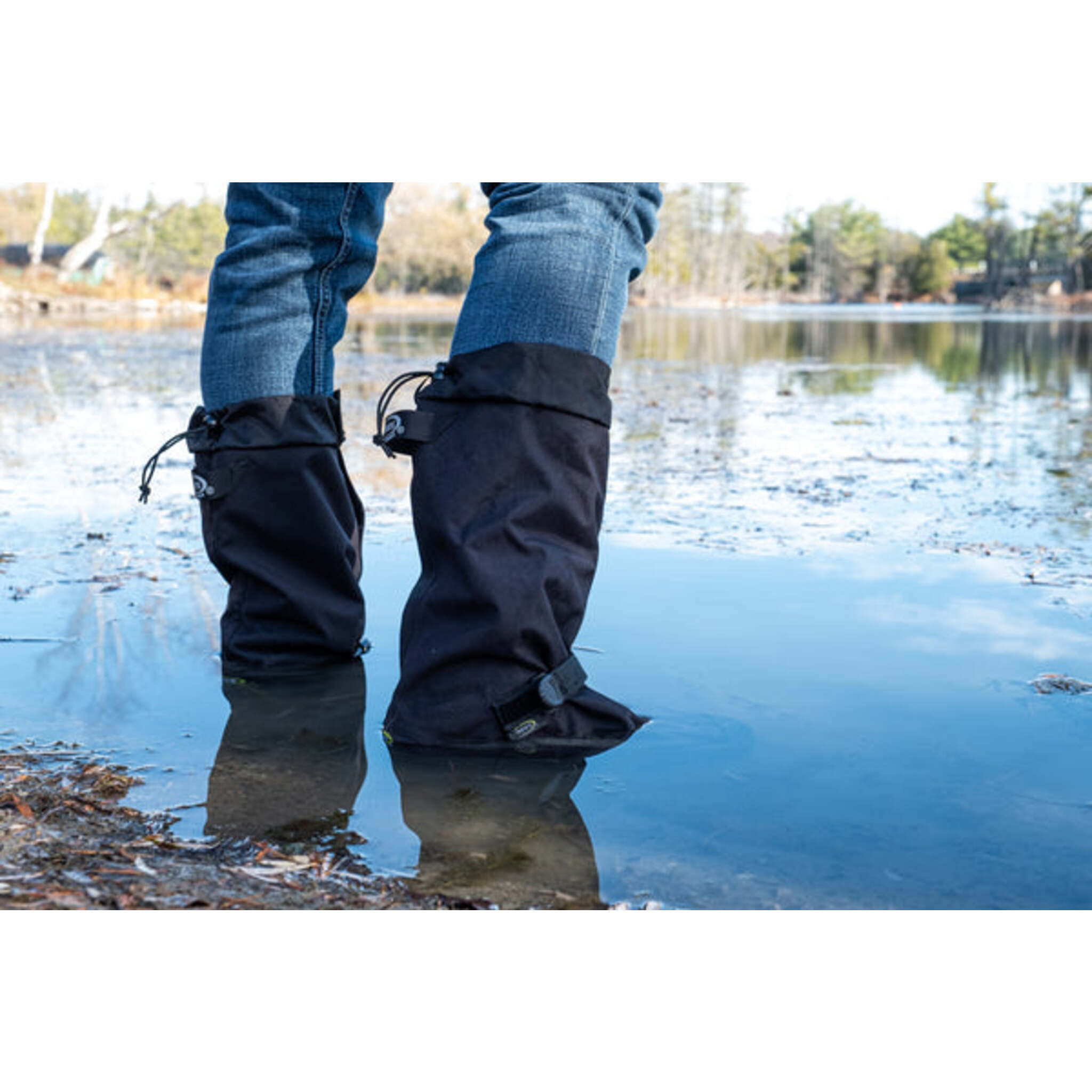 NEOS Adventurer Hi Overshoes - Waterproof, 15" Height, High Traction Sole, Lightweight, Durable, Snowshoe Compatible, All-Season Protection | Limited Size