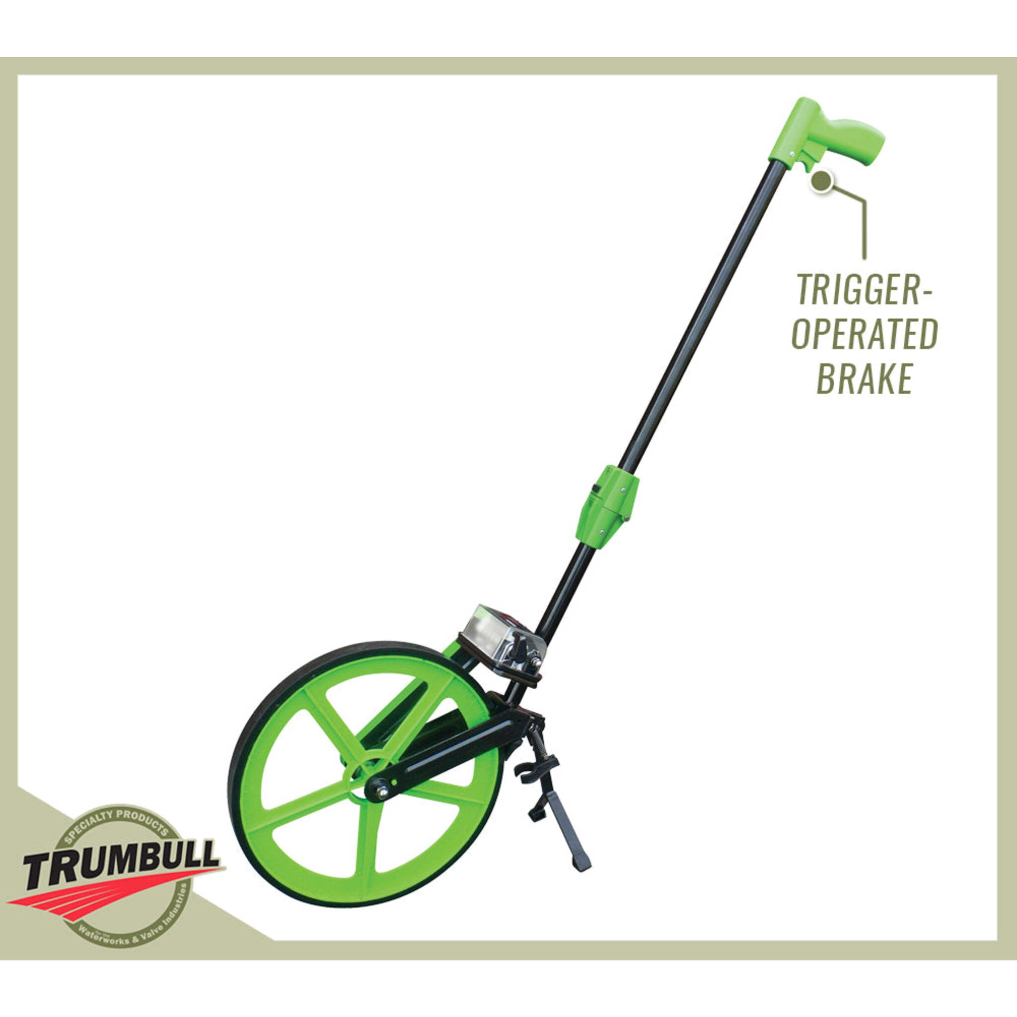 Trumbull Heavy Duty Distance Measuring Wheel w/ Case Hand Tools - Cleanflow