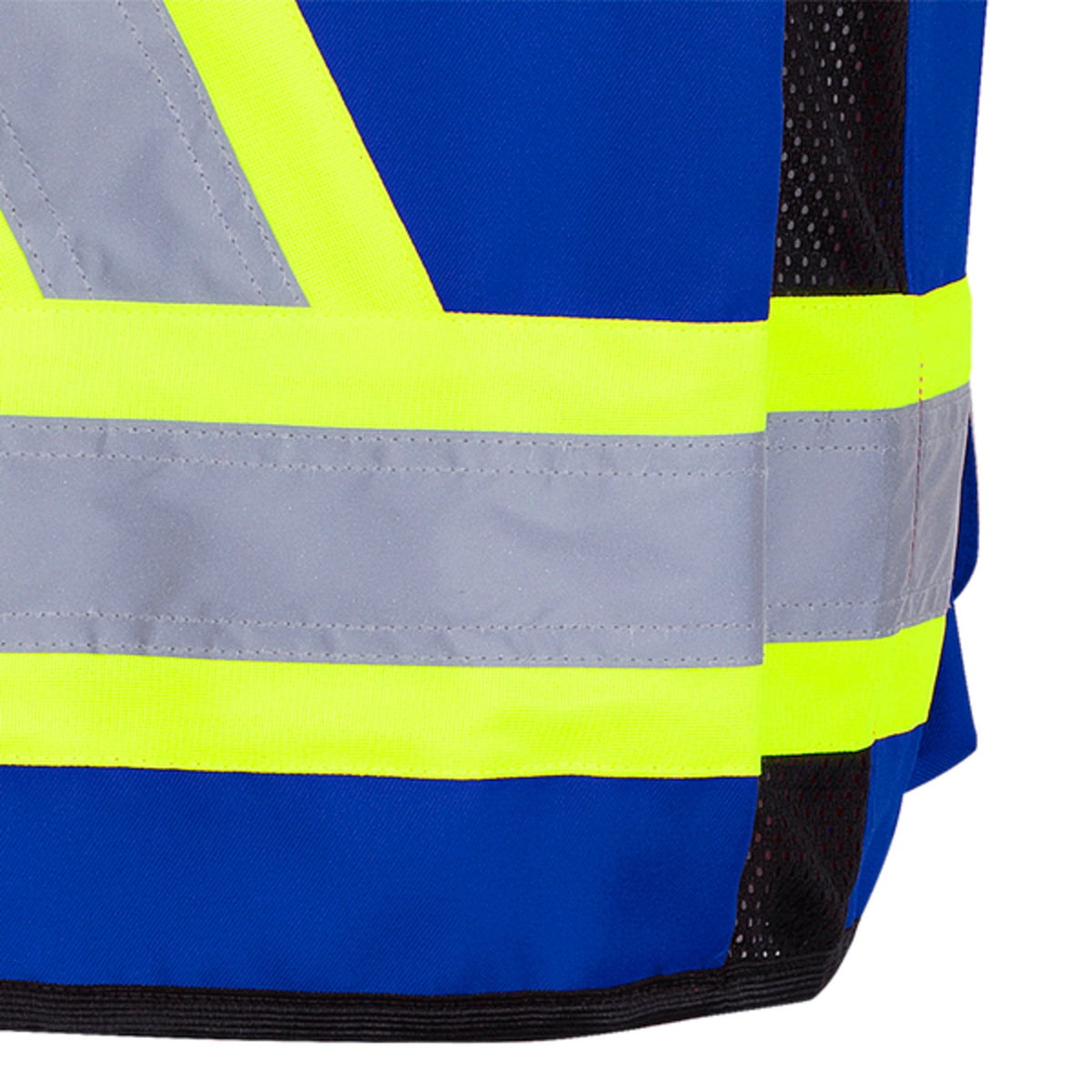 Pioneer Men's Hi Vis Safety Surveyor Vest | 150D Woven Twill Poly | CSA/ANSI Certified, StarTech Reflective, Multi-Pocket, Brass Closure (Models 6693, 6692, 6683, 6692N & 6692BK) | Sizes S–4XL - Items