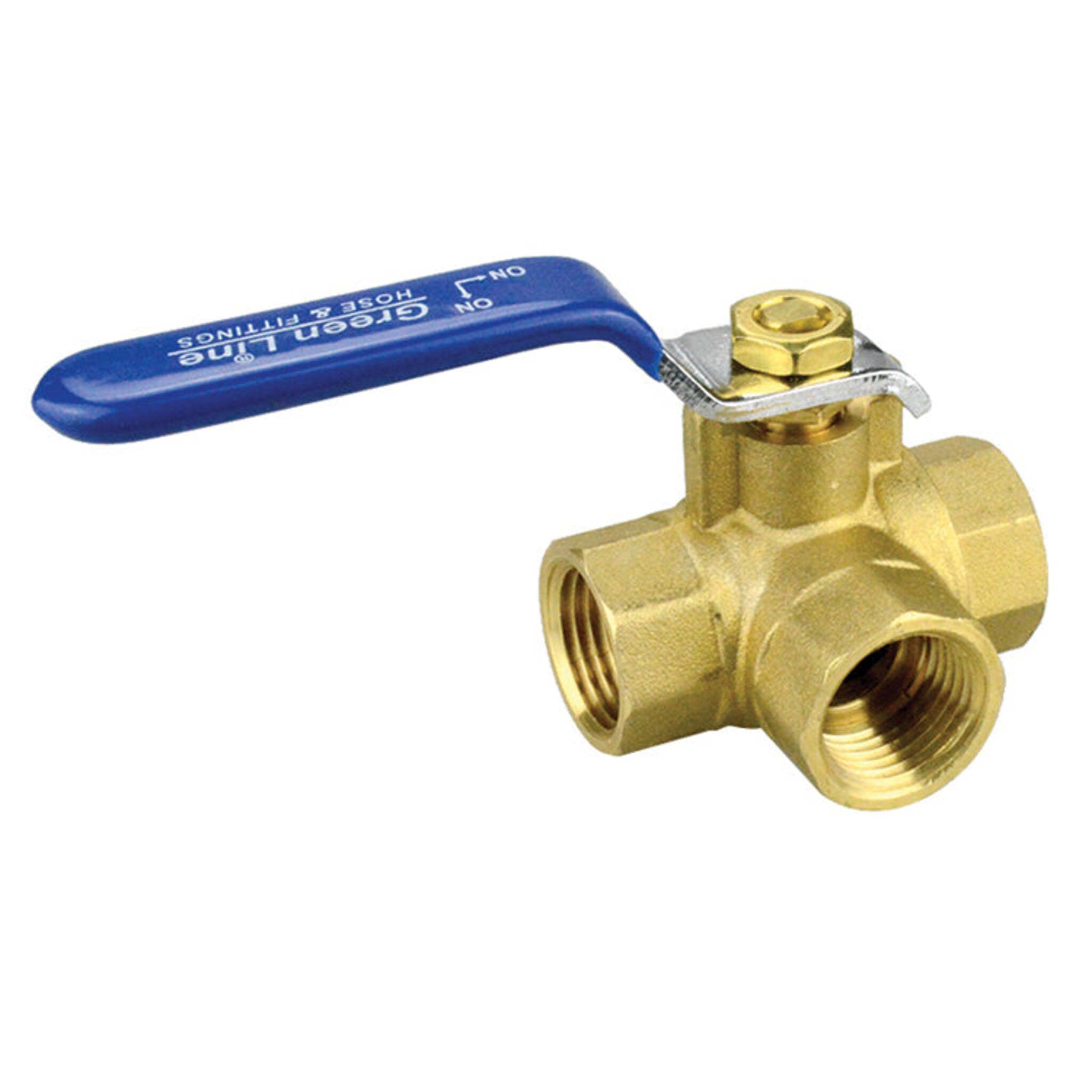 Three Way Brass Ball Valves