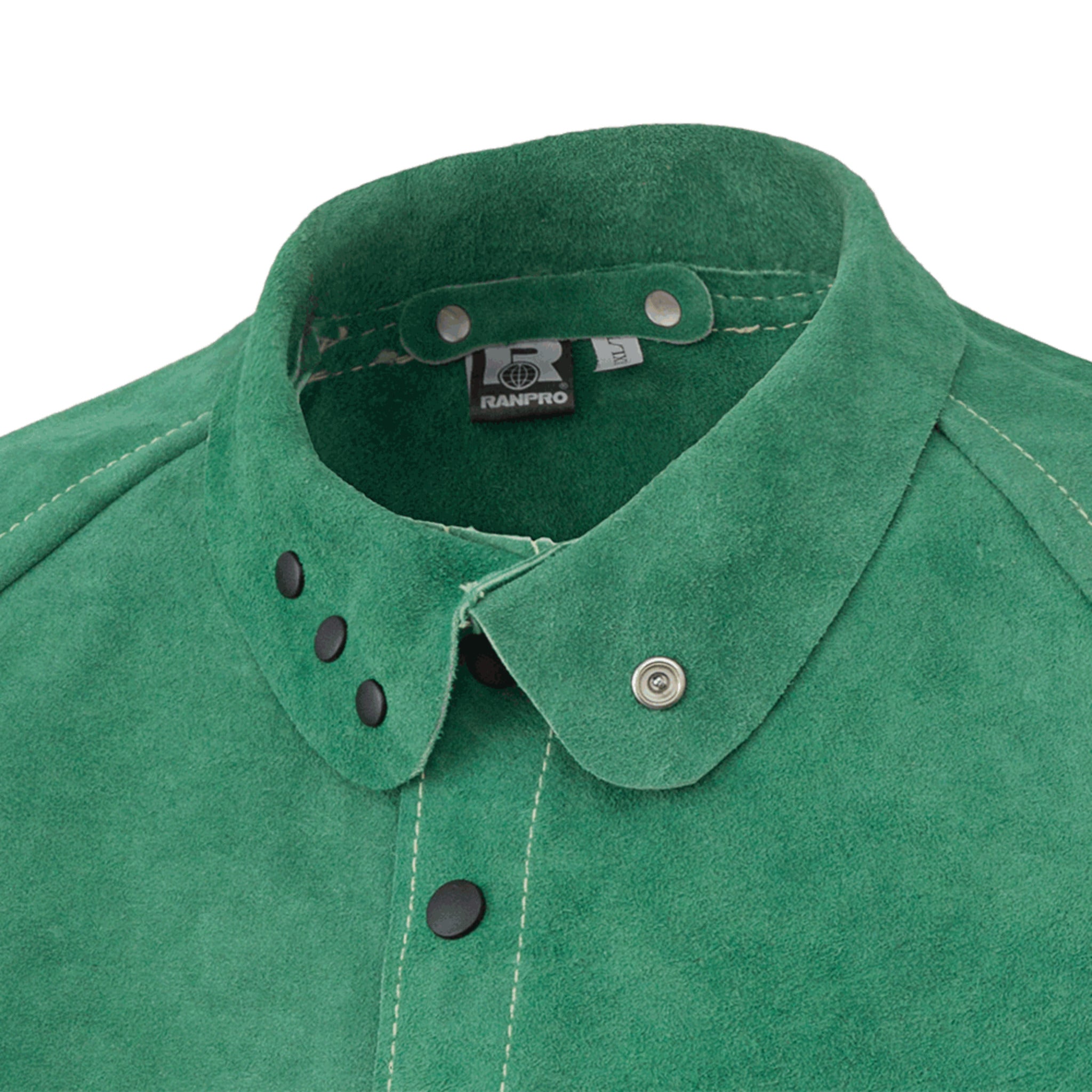 Ranpro Welder's Cape Sleeves | Green | Sizes M - 2XL Personal Protective Equipment - Cleanflow