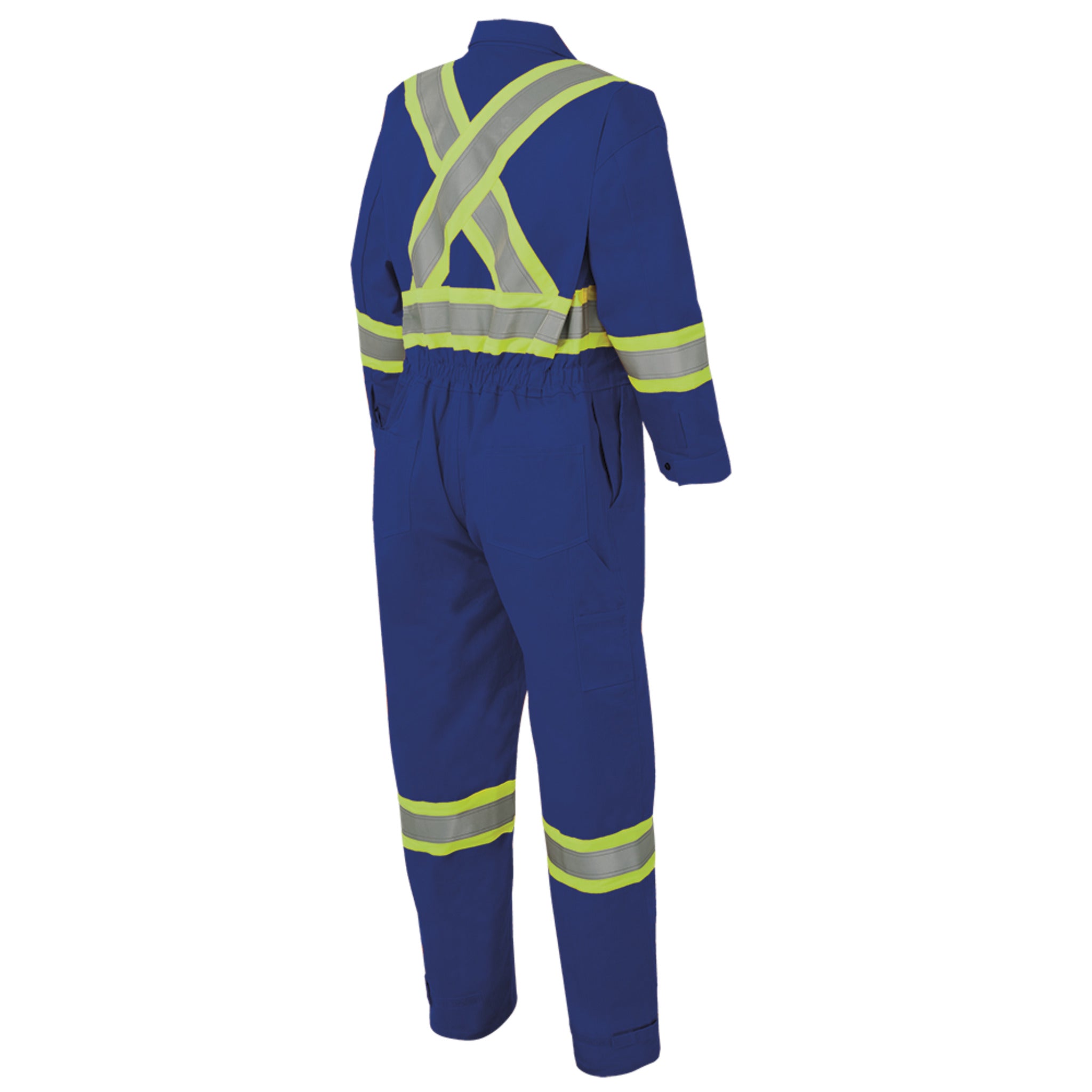 Pioneer FR-TECH® FR/ARC Rated 7 oz Safety Coveralls | 88/12 Ctn/Nylon | Royal Blue | Sizes 36 - 60 Flame Resistant Work Wear - Cleanflow