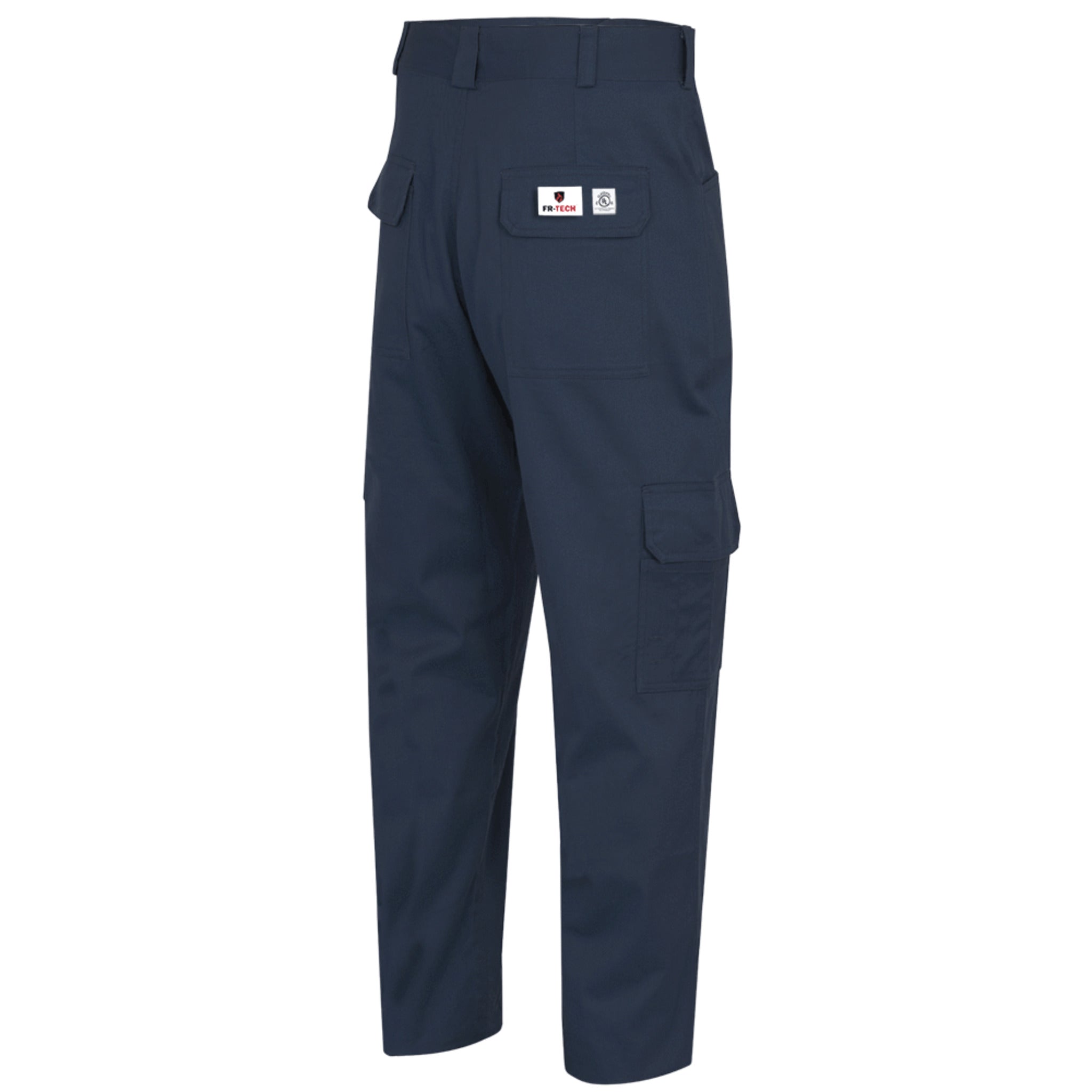 Pioneer FR-TECH® FR/ARC Rated 7 oz Safety Cargo Pants - 88/12 Ctn/Nylon | Navy Flame Resistant Work Wear - Cleanflow