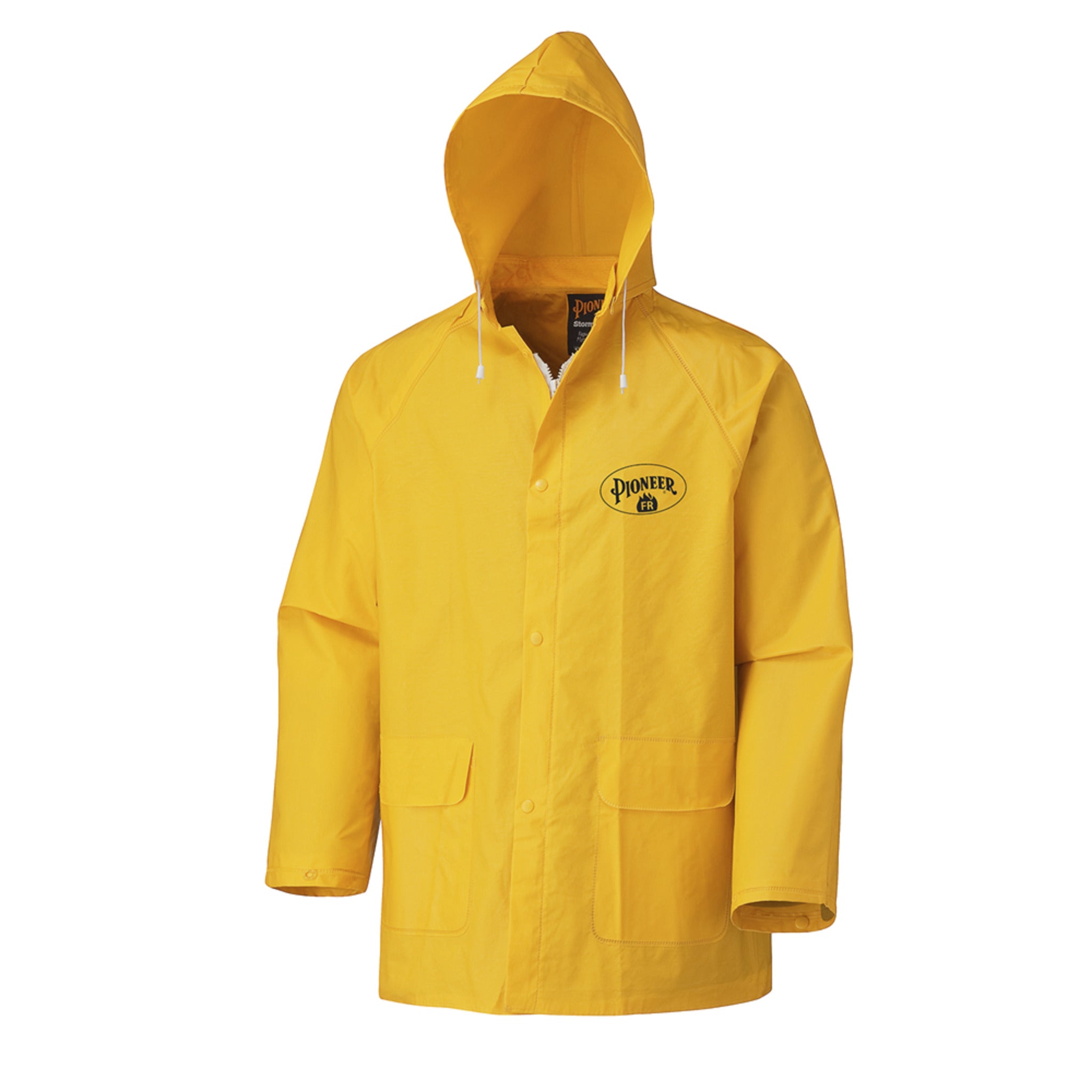 Pioneer Flame Resistant PVC Rain Suit | Yellow | XSmall - 6XL Flame Resistant Work Wear - Cleanflow