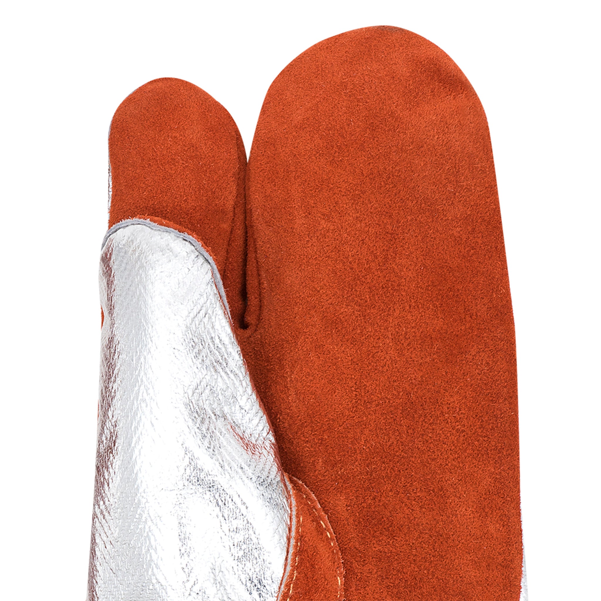 Ranpro High Heat Aluminized/Leather Combo Mitts Personal Protective Equipment - Cleanflow