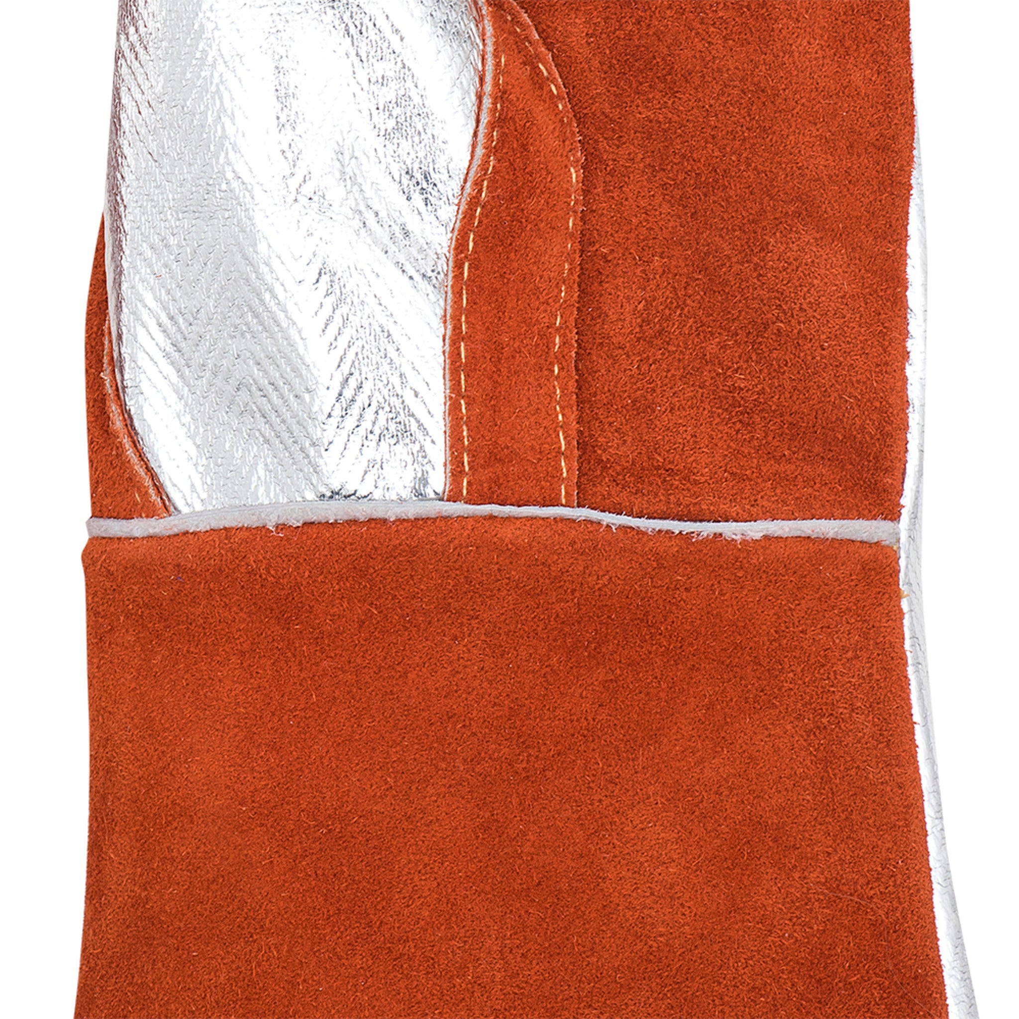 Ranpro High Heat Aluminized/Leather Combo Mitts Personal Protective Equipment - Cleanflow