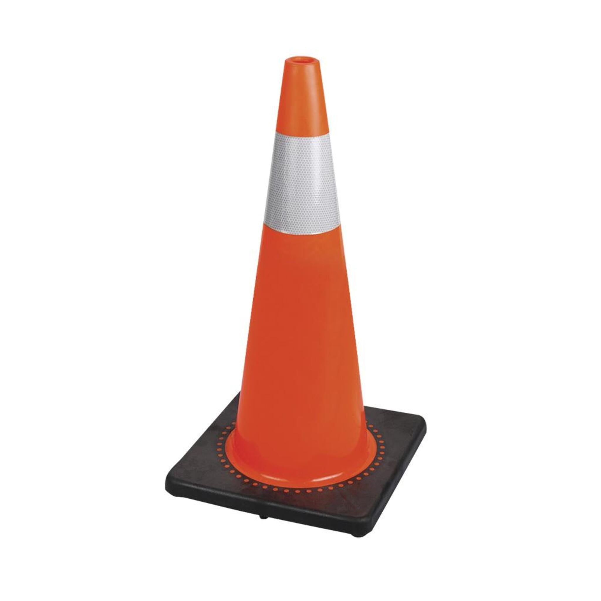 Hi-Vis Premium PVC Flexible Safety Cones Facility Safety - Cleanflow